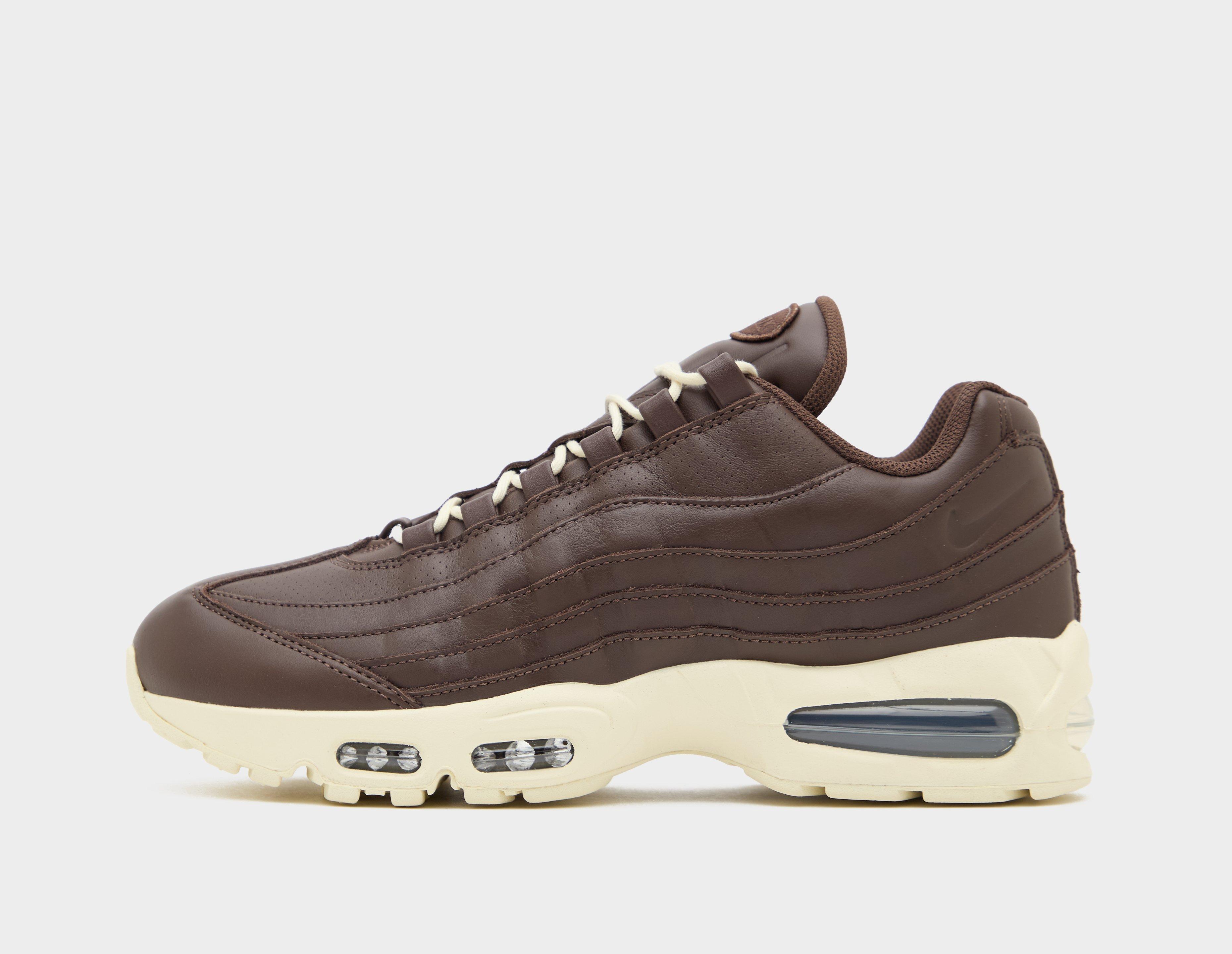 Nike Air Max 95 Leather Brown in  Men's Size 10.5