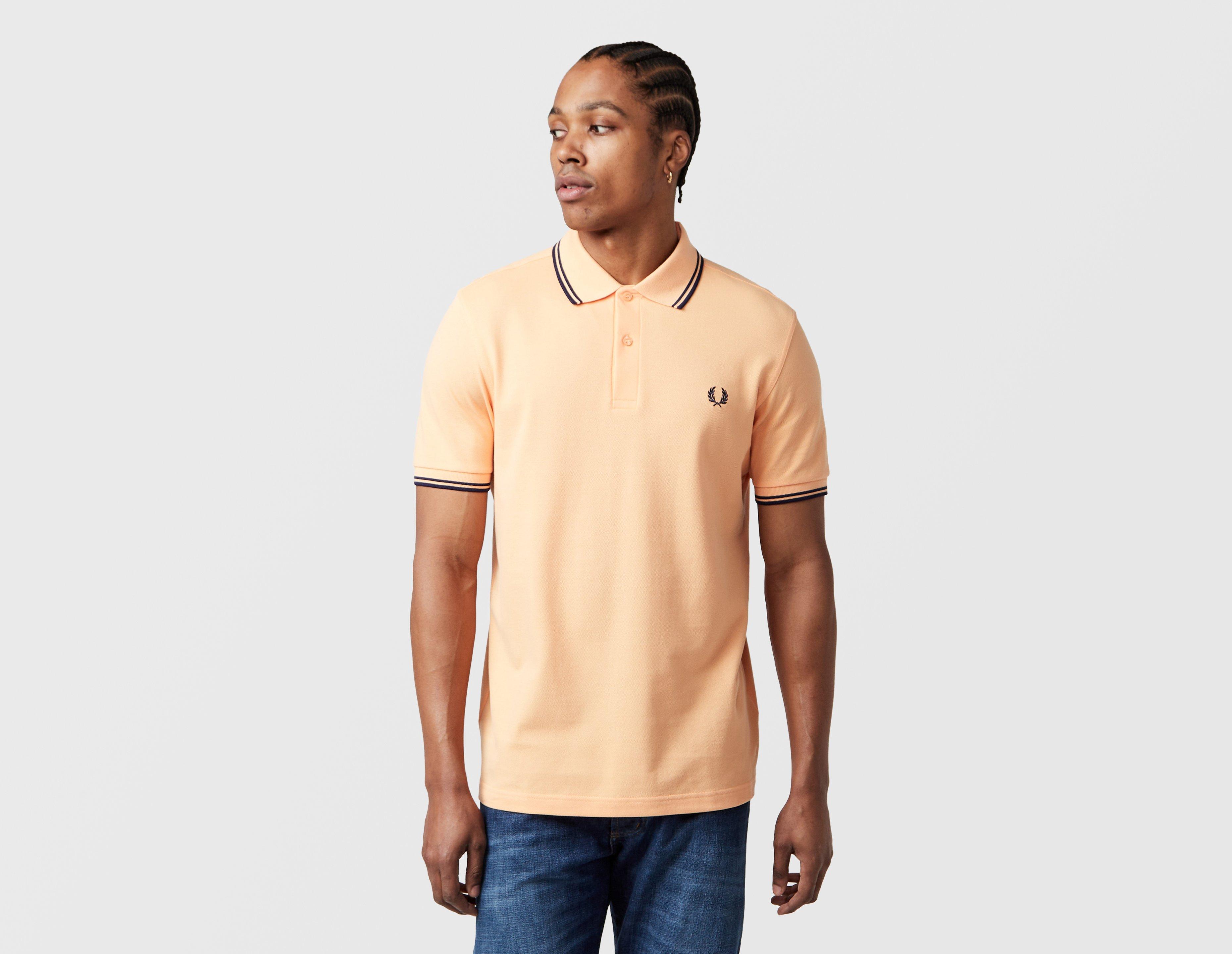 Fred Perry Twin Tipped Polo Shirt Blue in  Men's Size Large