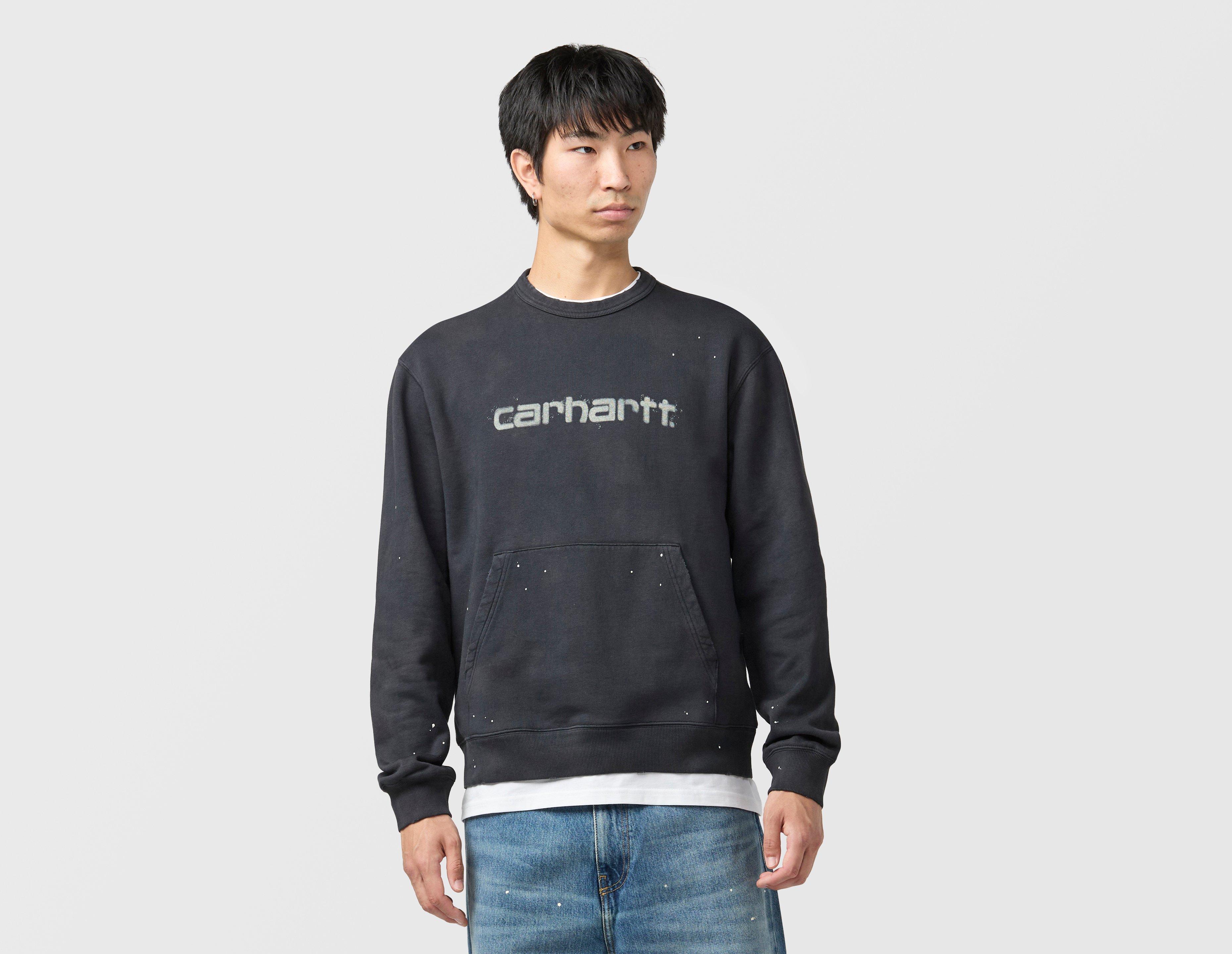 Carhartt Wip Painter Crew Sweatshirt Black in  Men's Size Small