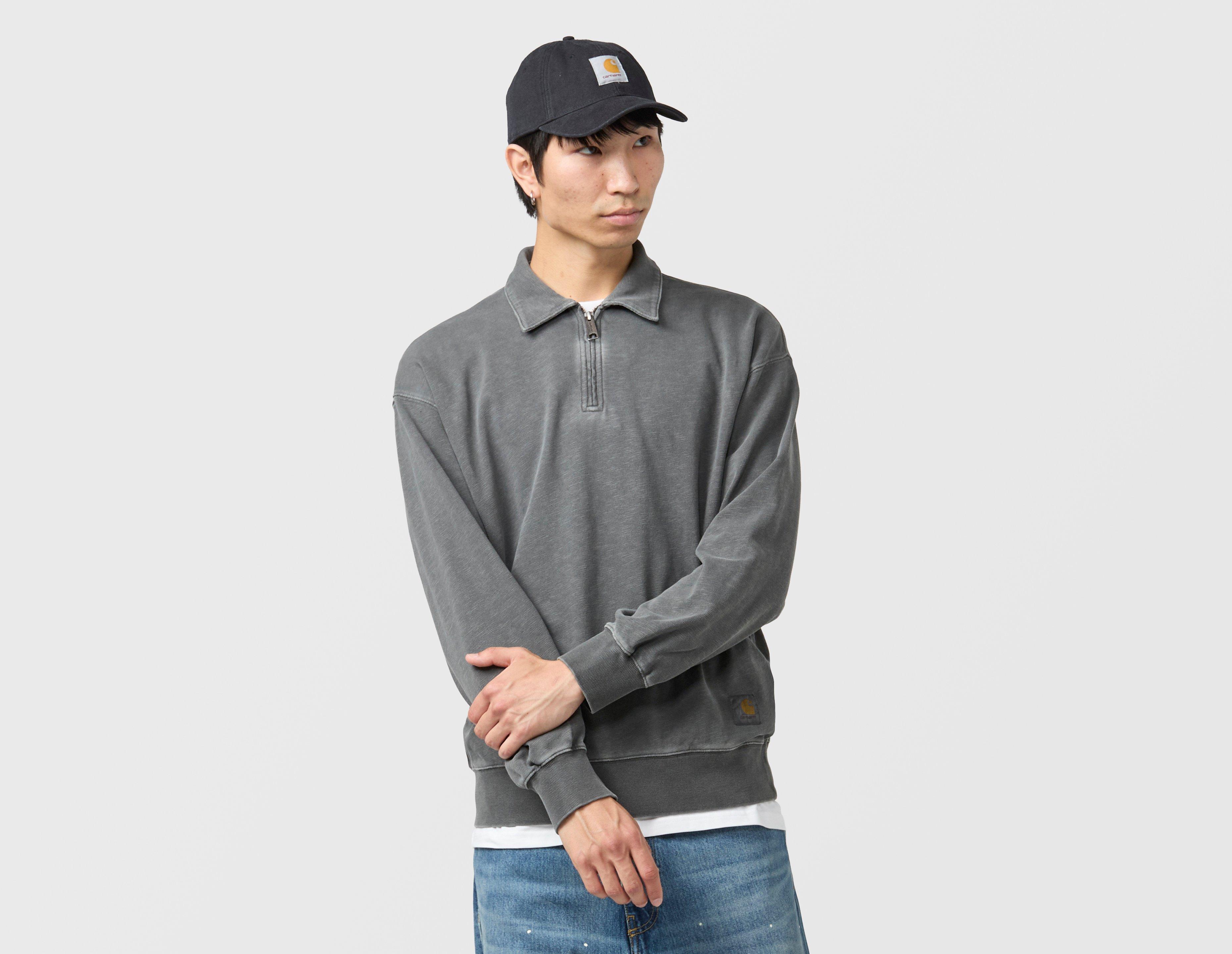 Carhartt Wip Harper Polo Sweatshirt Black in  Men's Size Medium