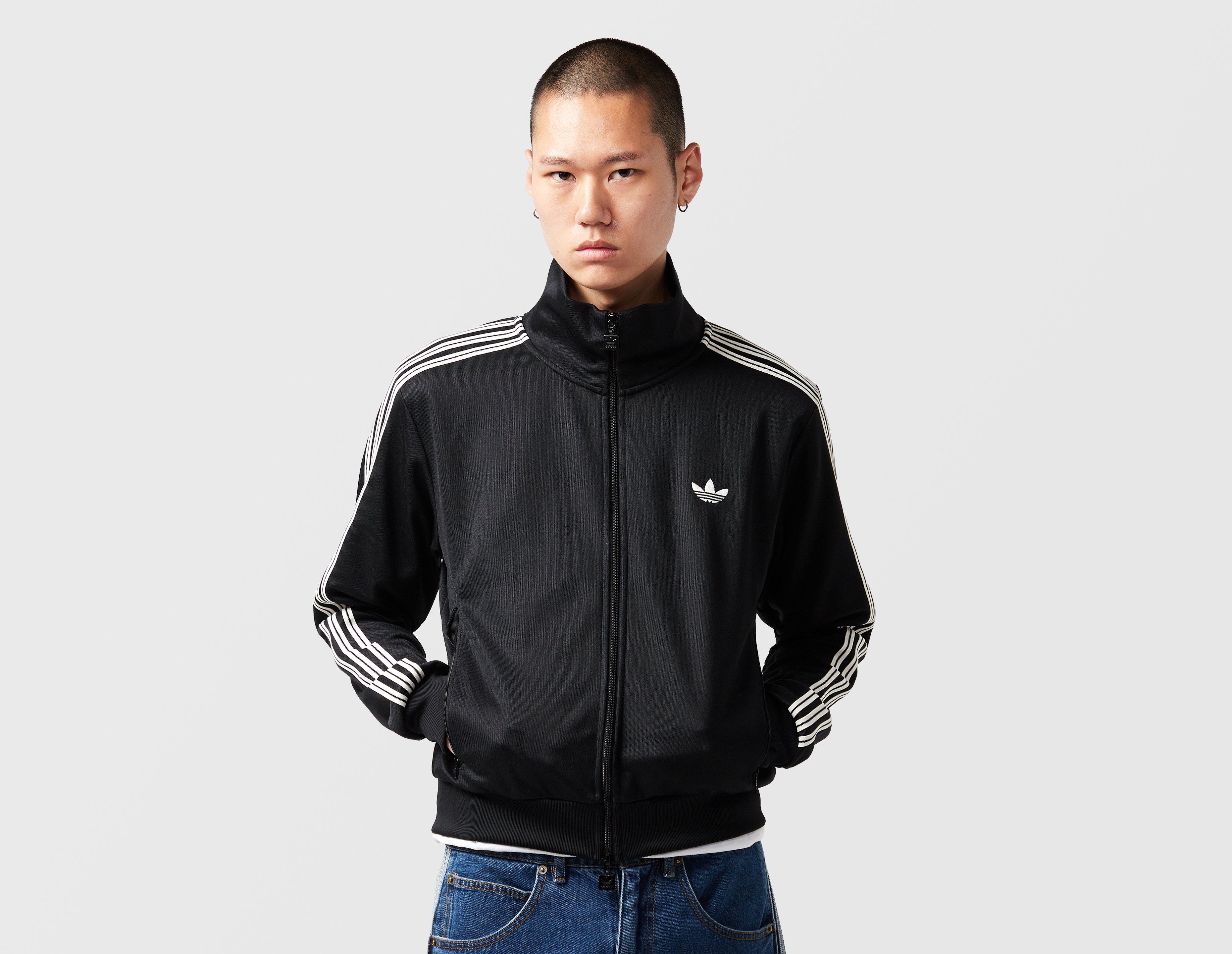 Adidas Originals Cropped Beckenbauer Track Top Black in  Men's Size XL