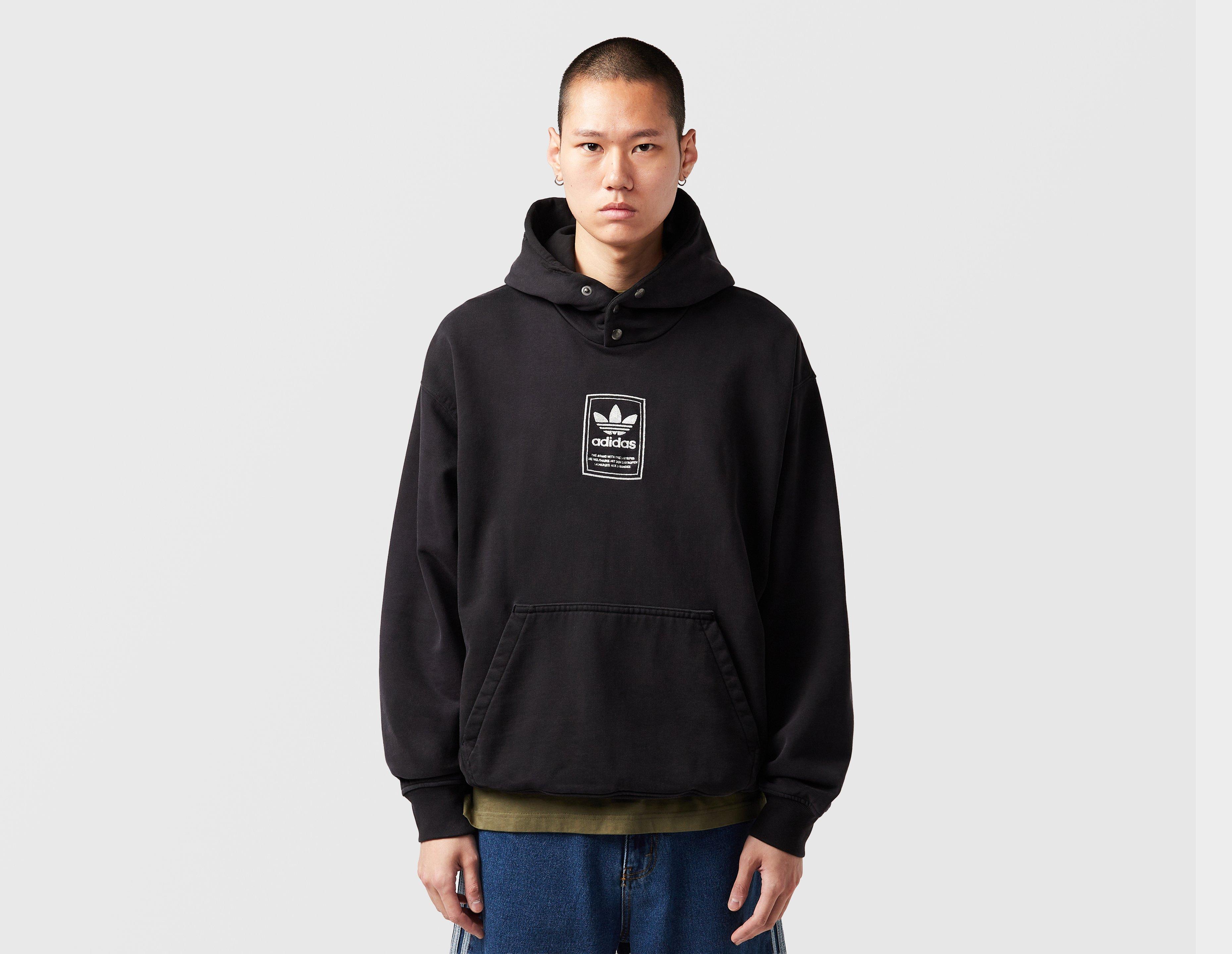 Adidas Originals Elevated Gfx Hoodie Black in  Men's Size Medium
