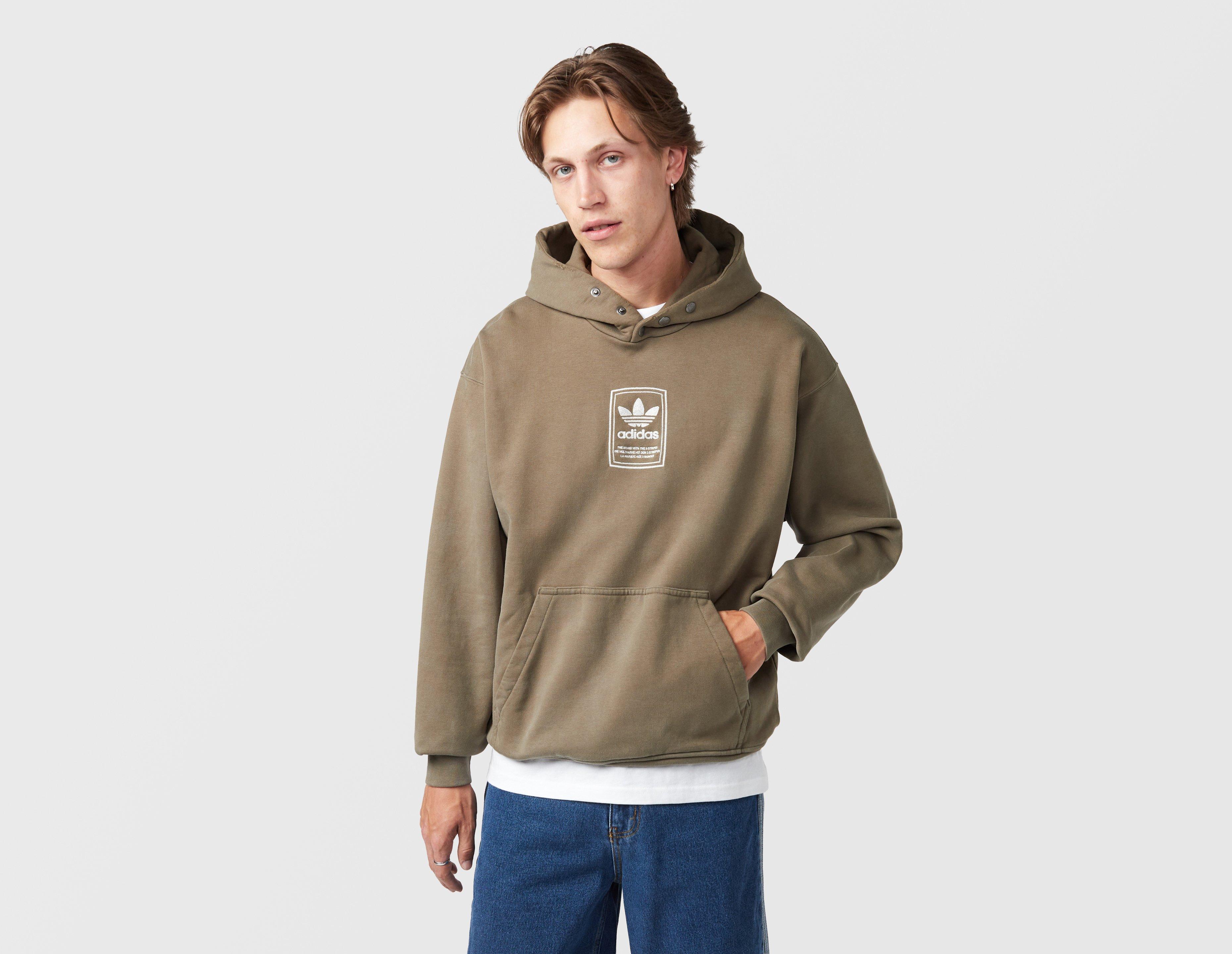 Adidas Originals Elevated Gfx Hoodie Green in  Men's Size Small