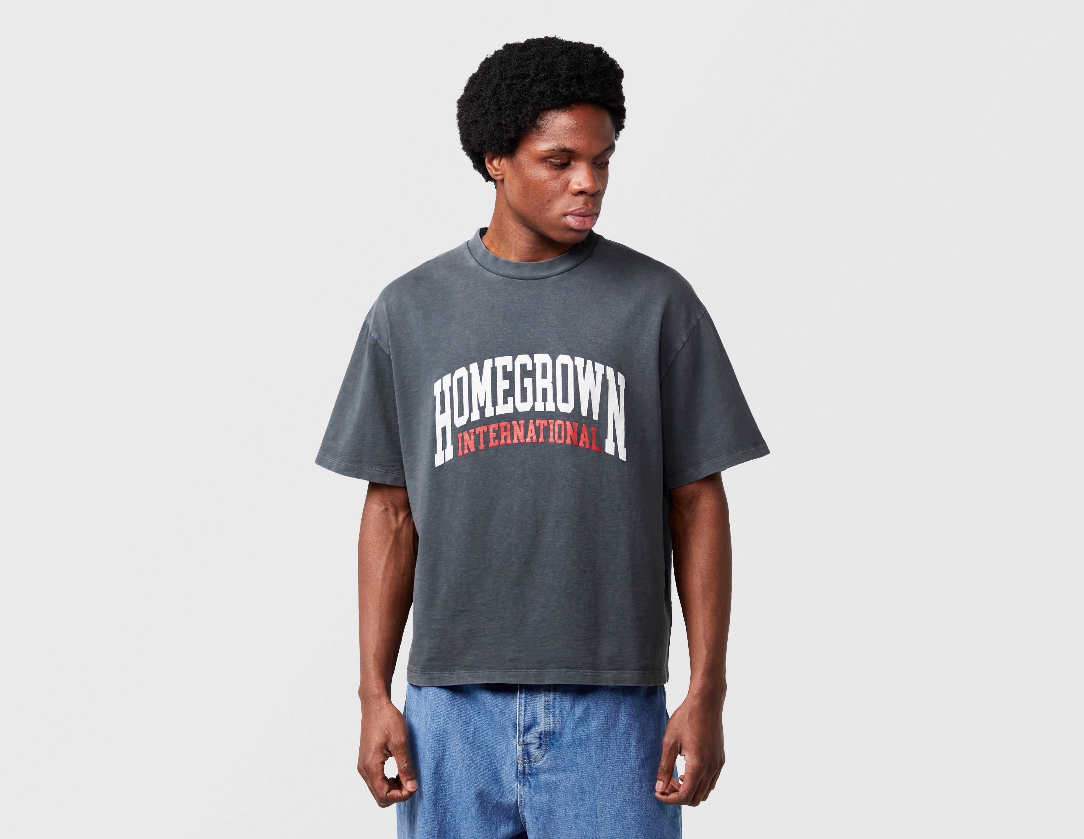 Home Grown International T-Shirt Grey in  Men's Size Small