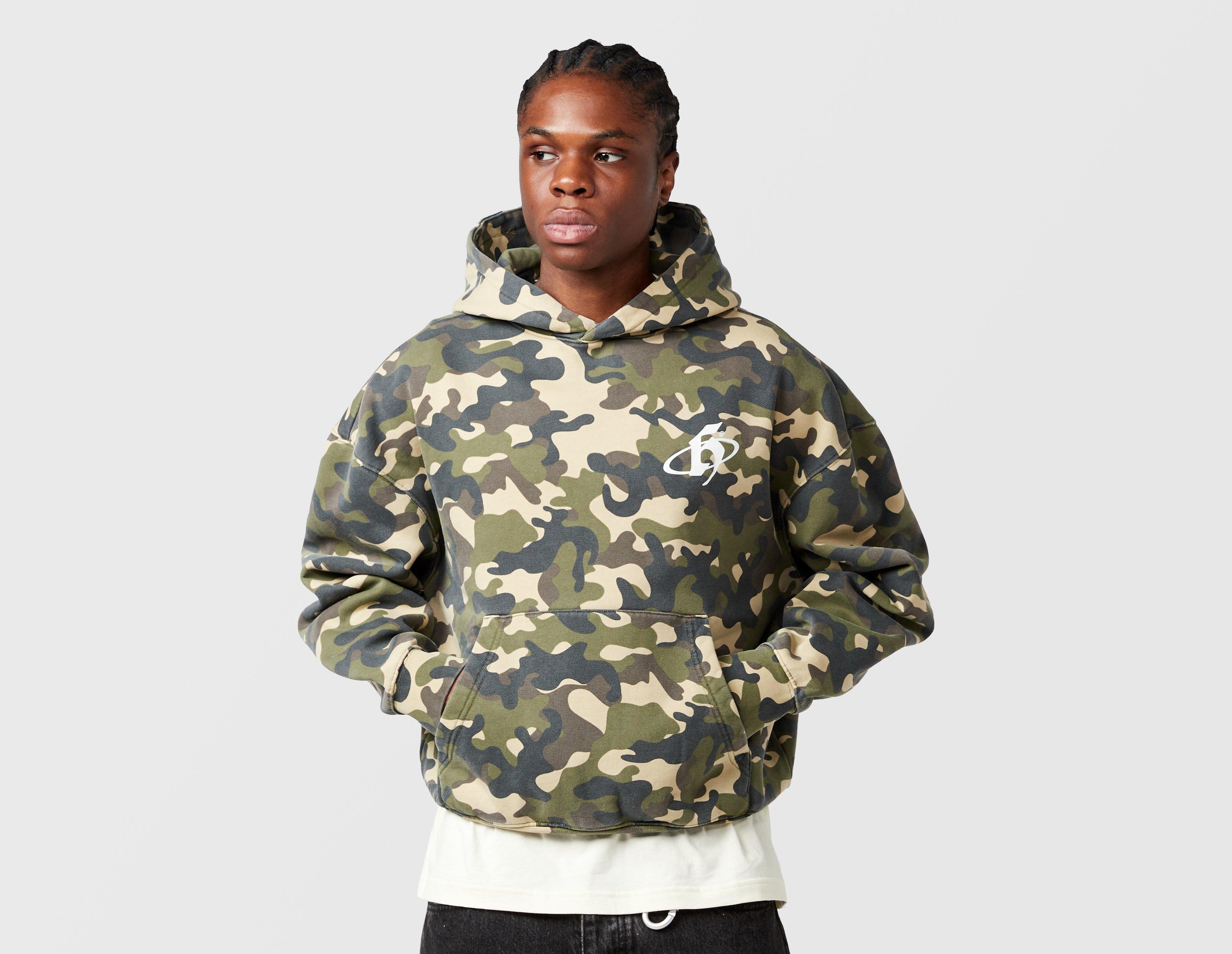 Home Grown Halo Hoodie Green in  Men's Size Medium