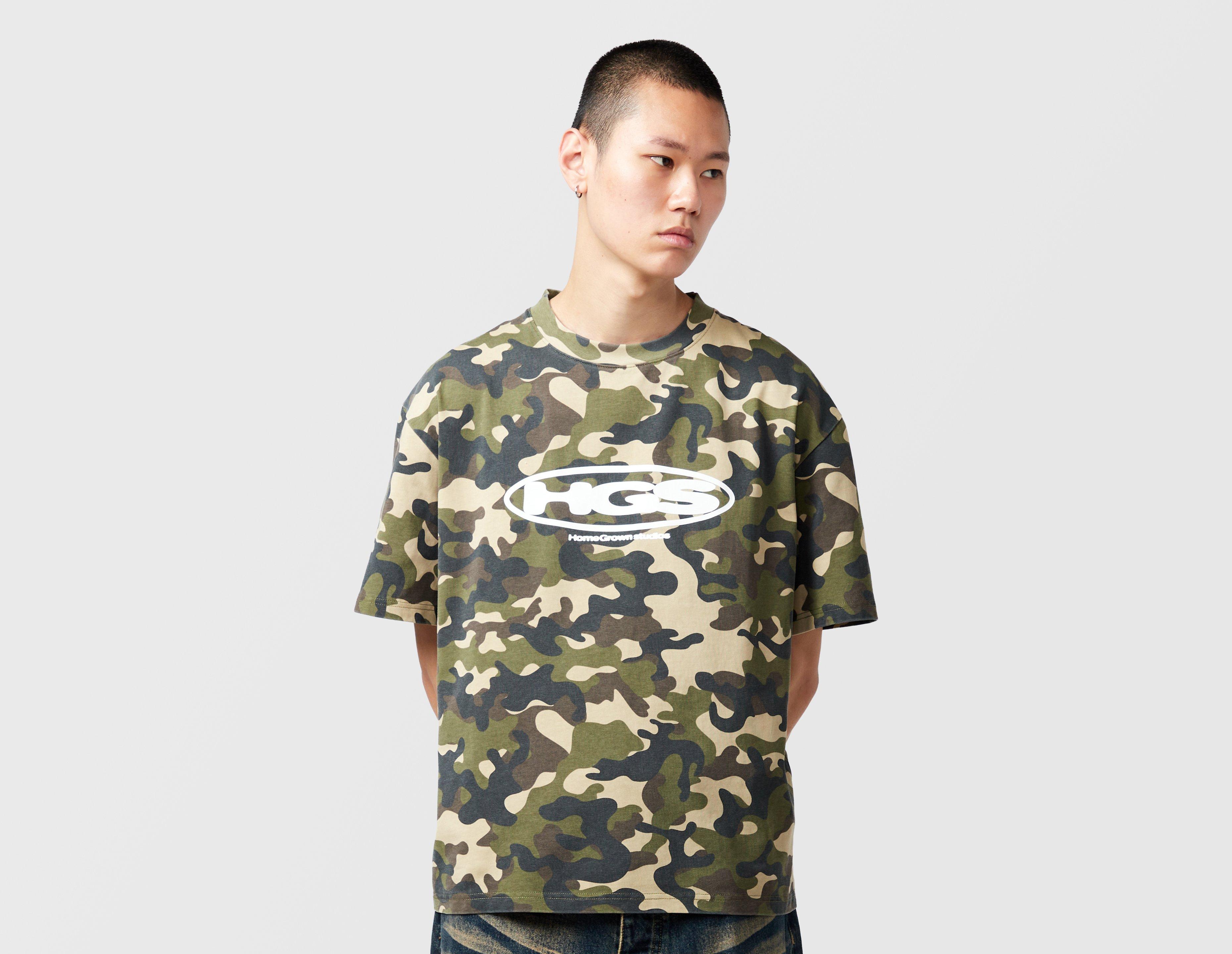 Home Grown Studios Camo T-Shirt Green in  Men's Size XL