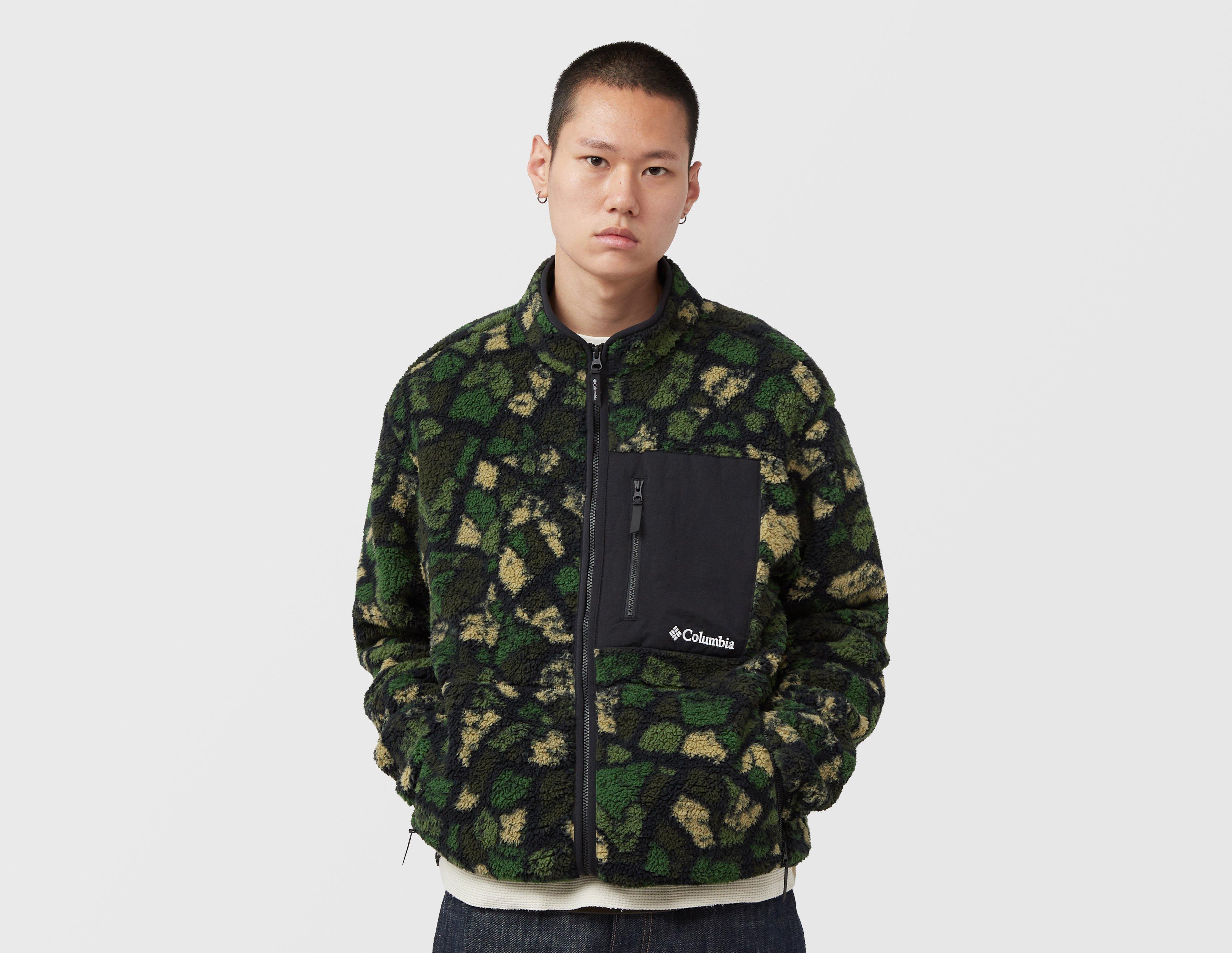 Columbia Sportswear Men's Green Columbia - Mou/Tain™ Printed Fleece Jacket - Woodland Broken Rockcamo Small - Image 2