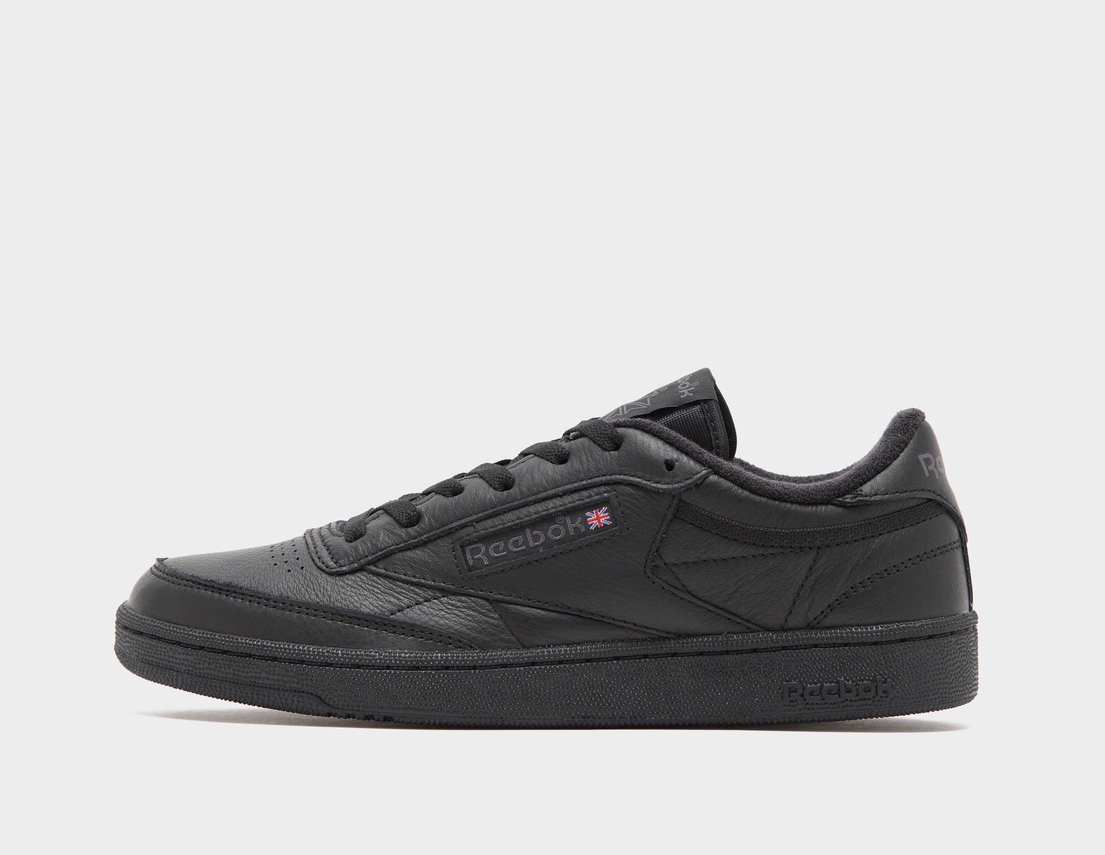 Reebok Club C 85 Black in  Men's Size 6.5