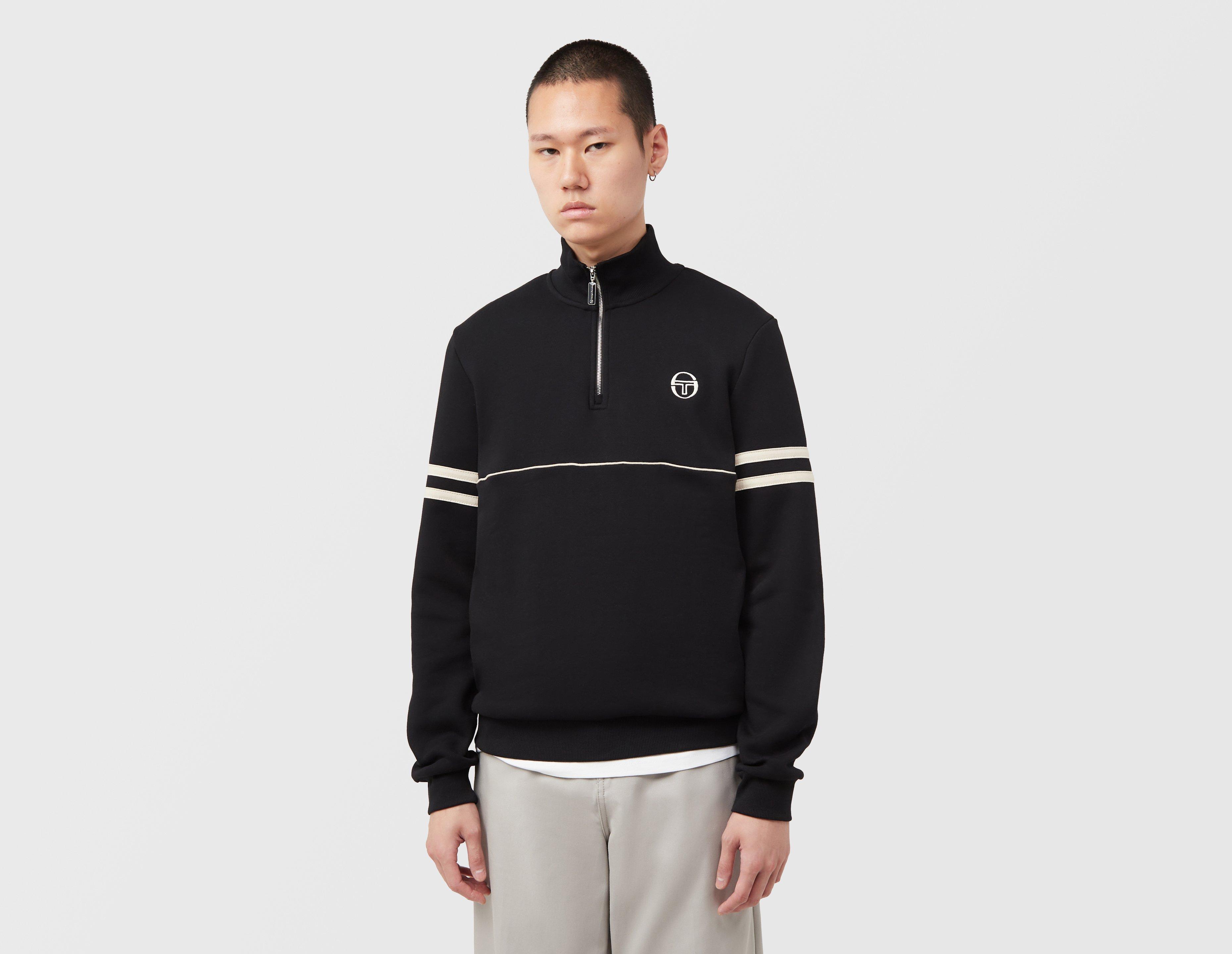 Sergio Tacchini Men's Black Peyote Orion 1/4 Zip Jacket - Size 40/Regular - Image 6