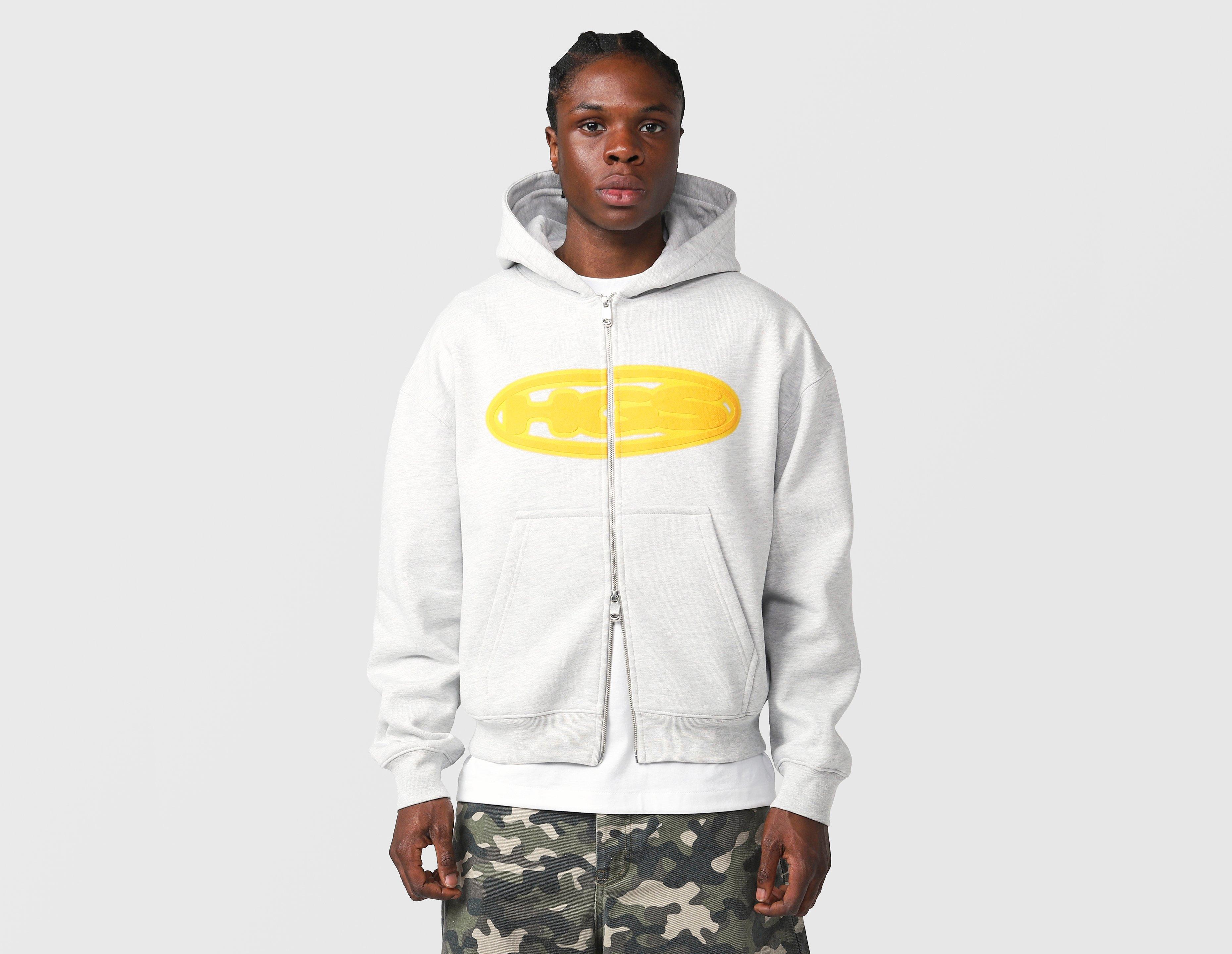Home Grown Wade Zip Hoodie Grey in  Men's Size XL