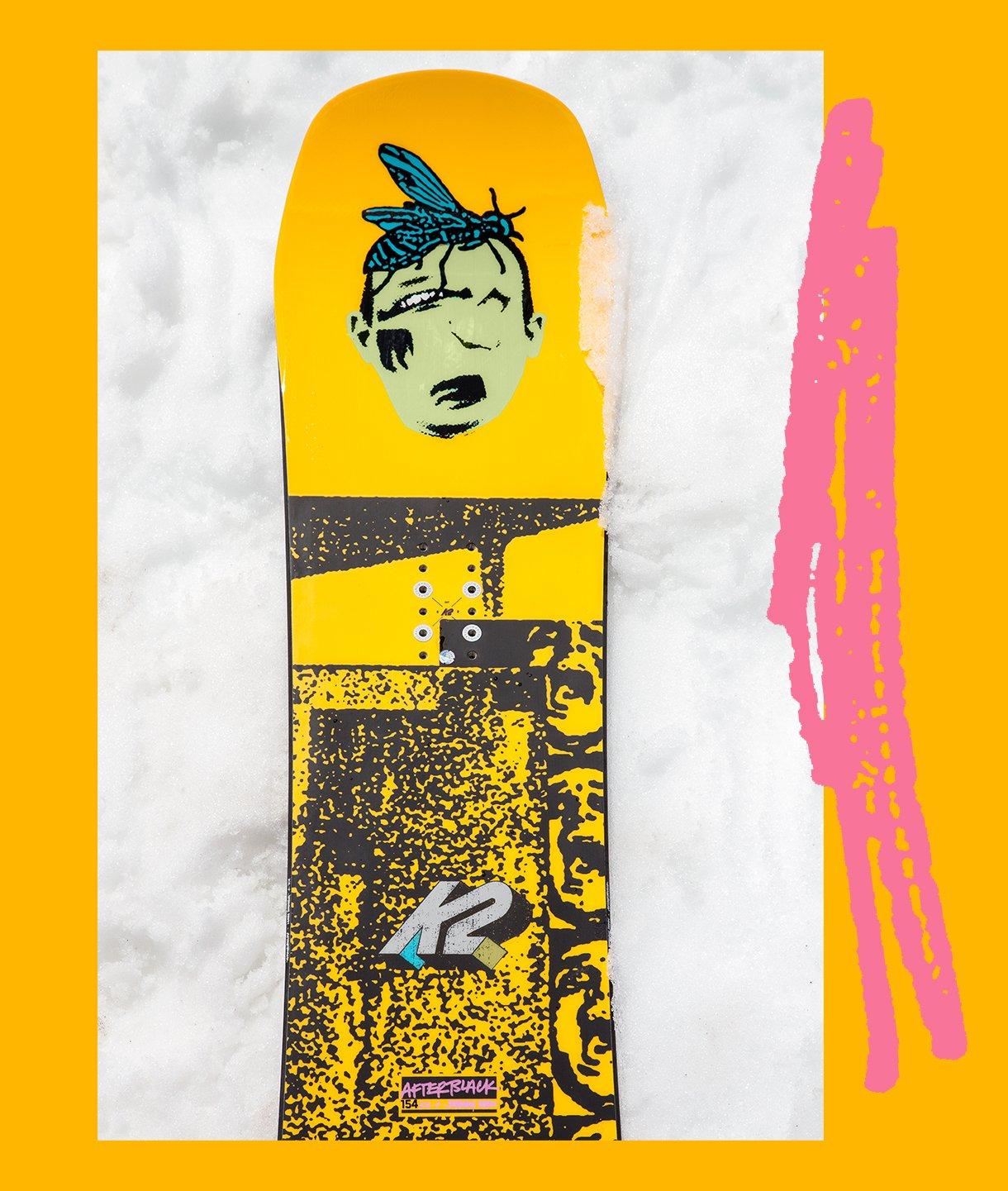 K2 Jeremy Dean コラボ板 スノーボード K2 Jeremy Deanコラボ板 スノーボード K2 x Jeremy Dean