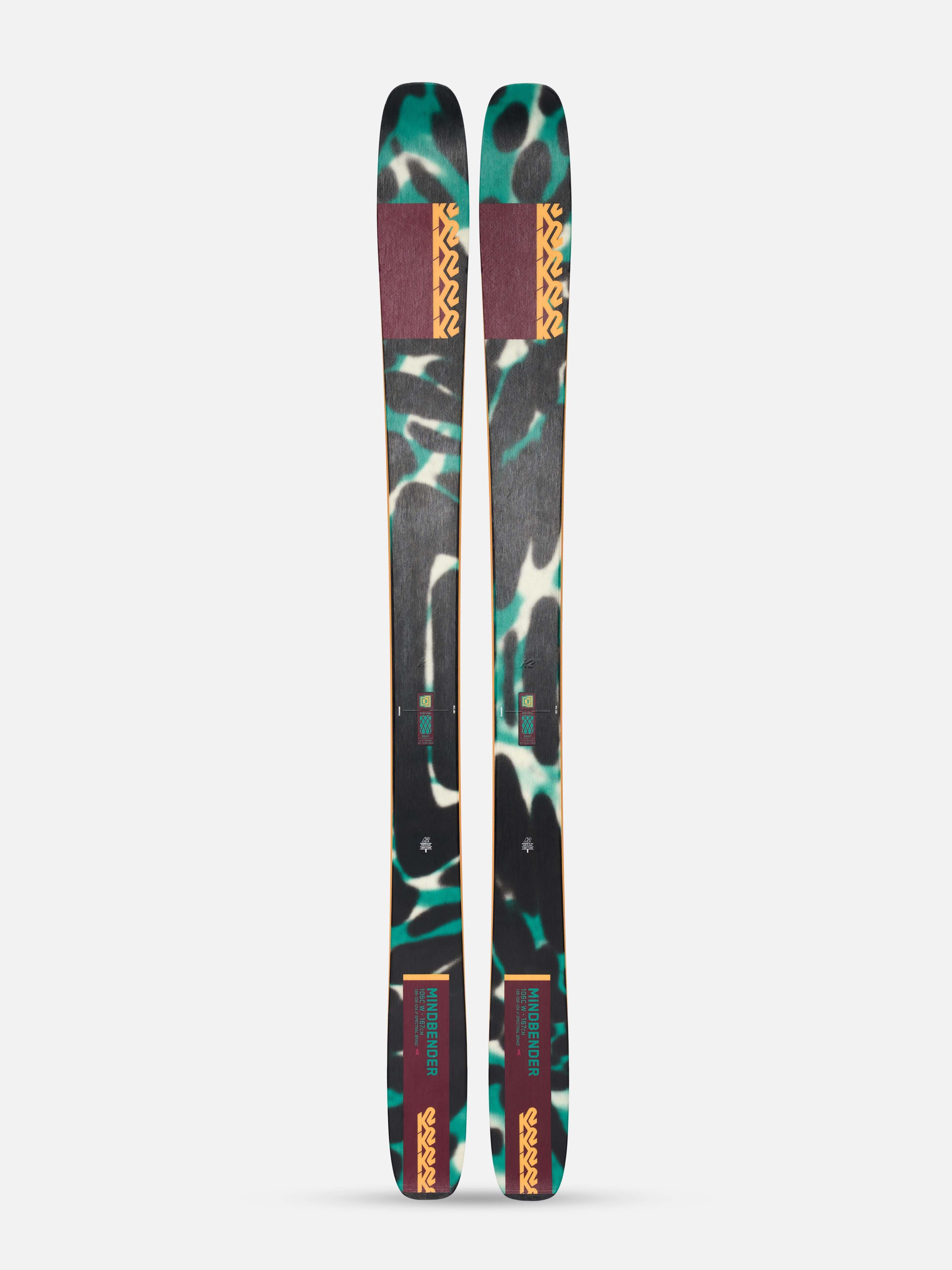 K2 Mindbender 106C Women's Skis 2023 | K2 Skis and K2 Snowboarding
