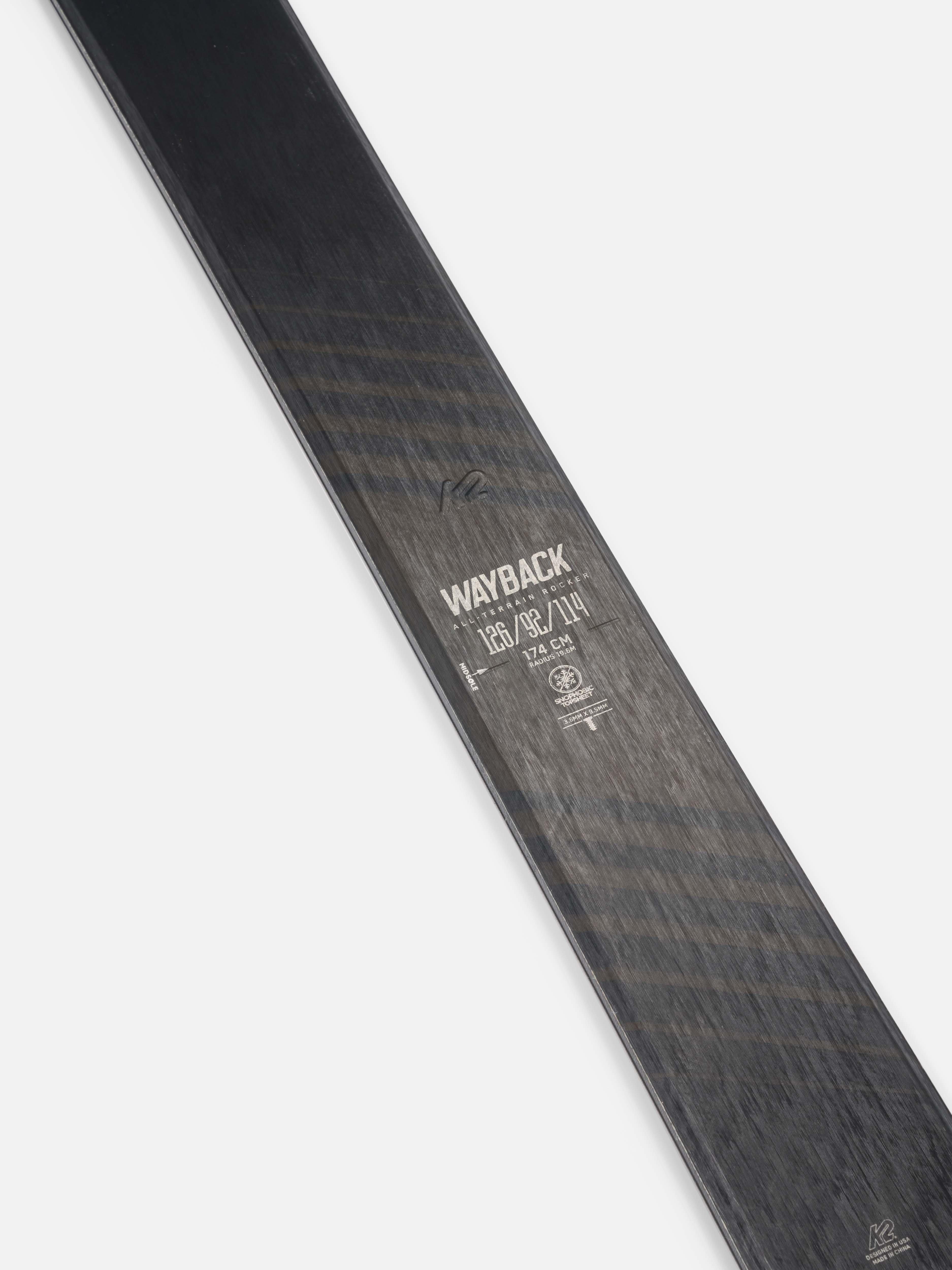 K2 Wayback 92 Men's Skis 2023 | K2 Skis and K2 Snowboarding