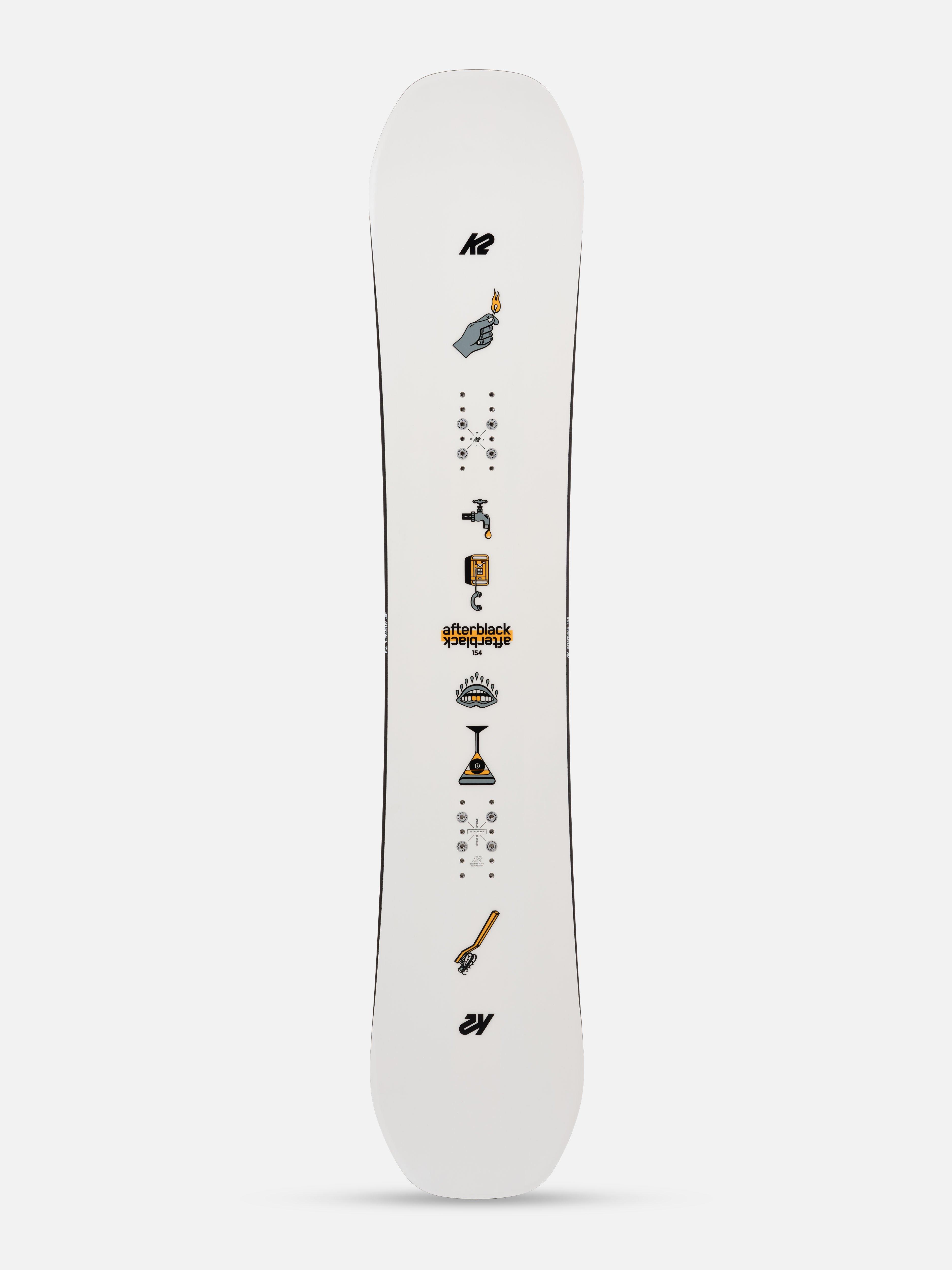 スノボ板　k2 afterblack 157cm スノボ板 k2 afterblack 157cm K2 Afterblack Men's Snowboard