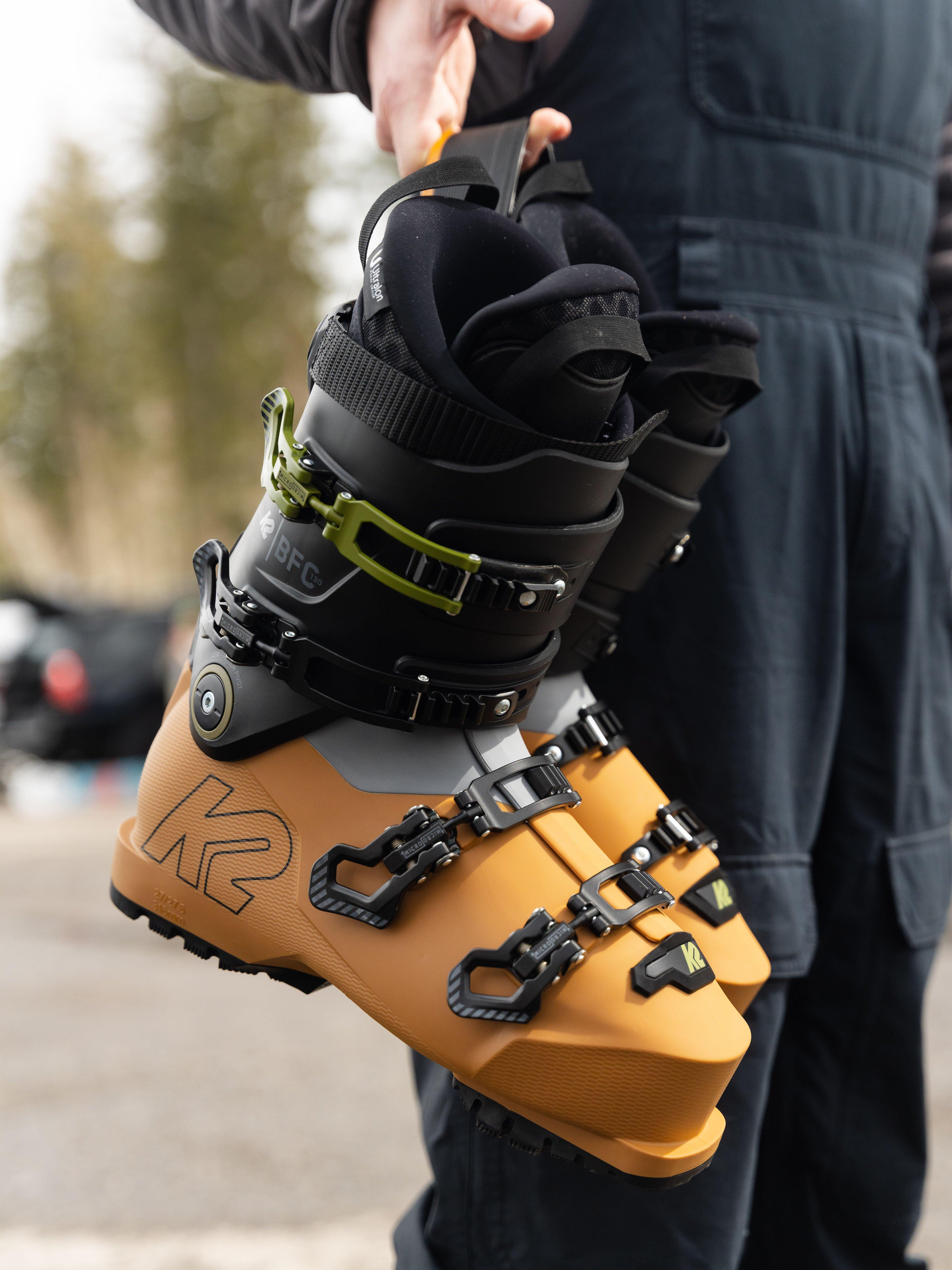 K2 スキー靴 K2 130 フレックス 130 黒/オレンジ