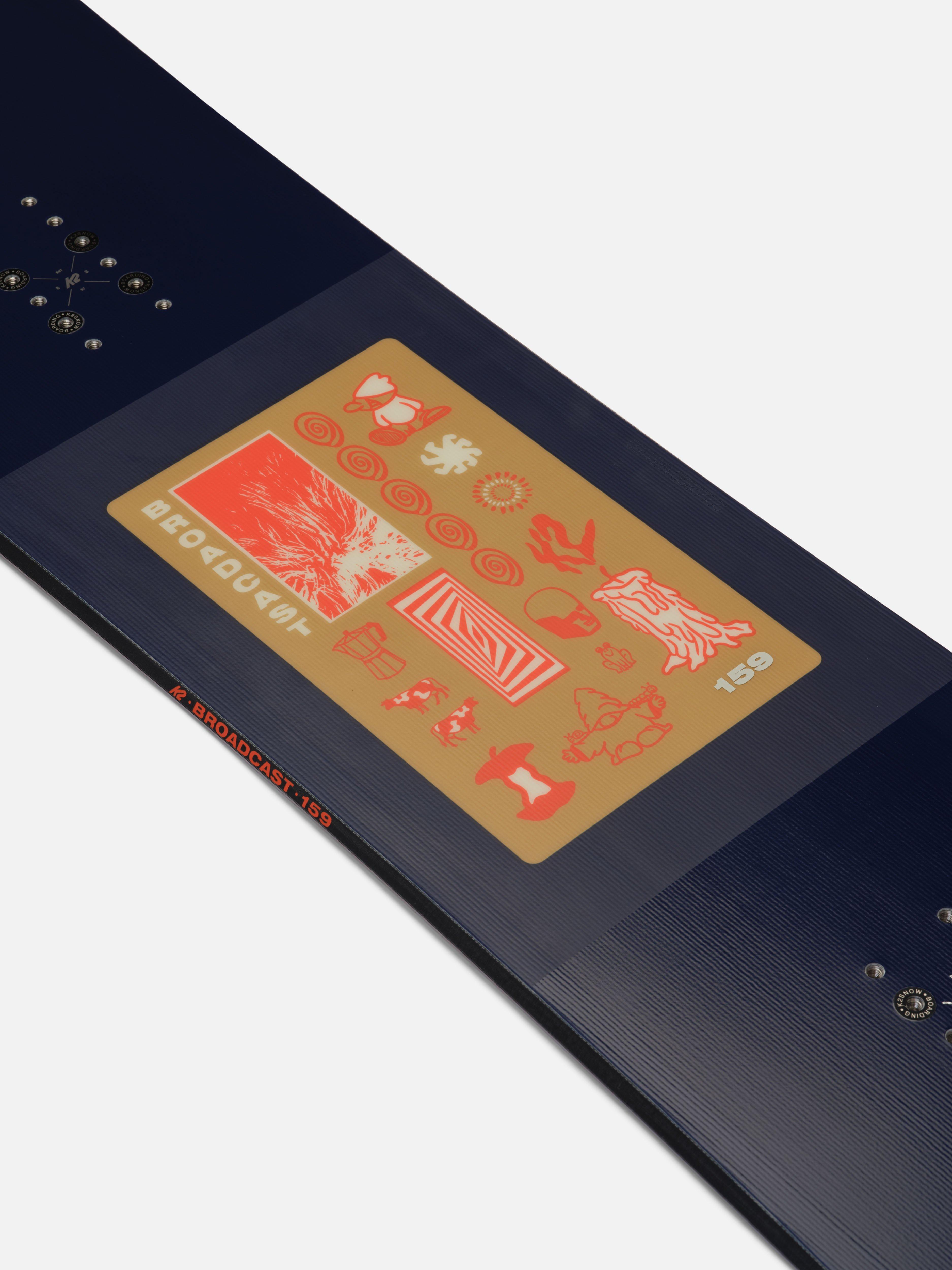 K2 スノーボード broadcast K2 Broadcast Men's Snowboard 2021 – Bicyclettes & Ski Rossi