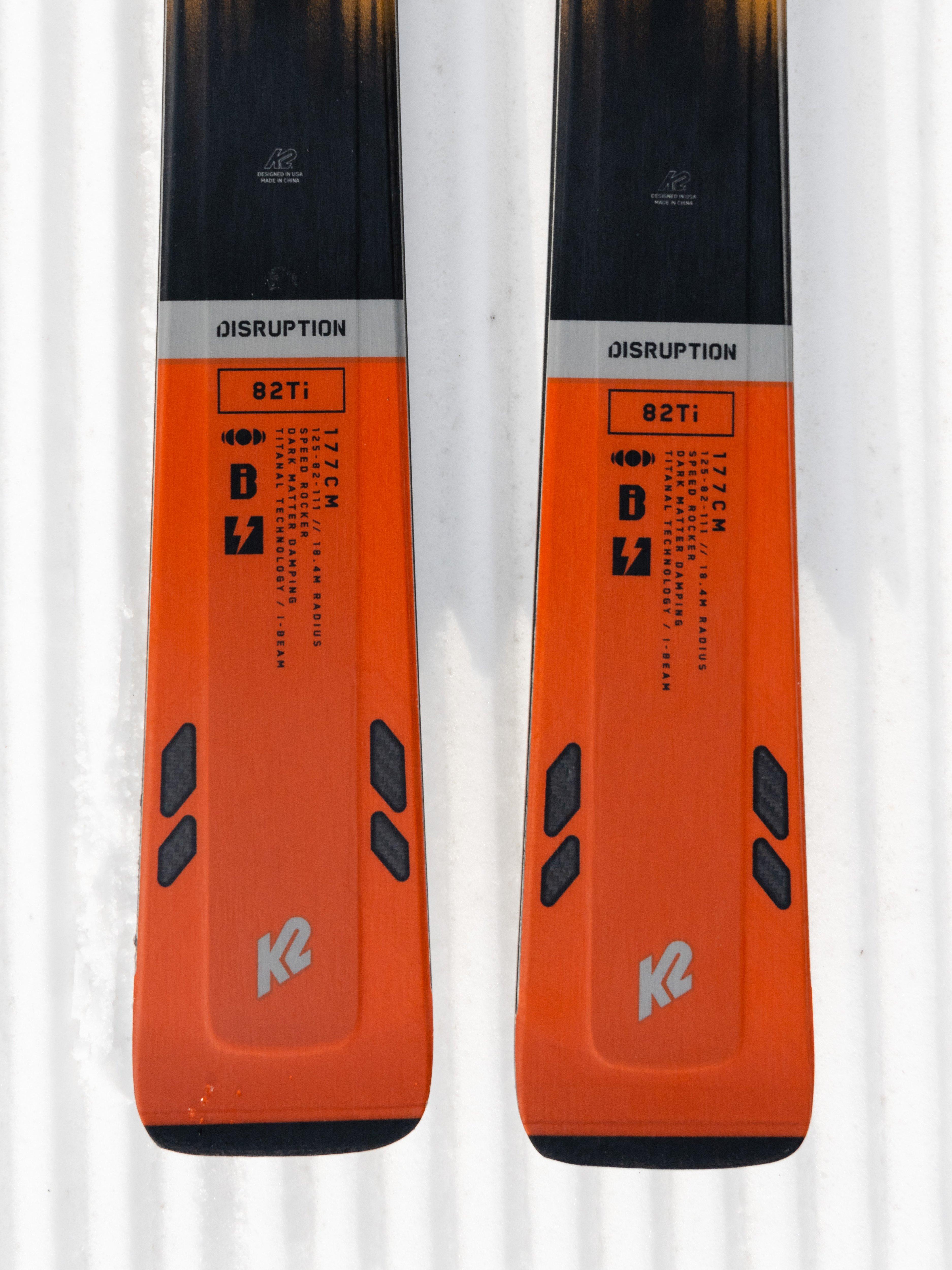 K2 Disruption 82Ti Men's Skis 2024 | K2 Skis and K2 Snowboarding
