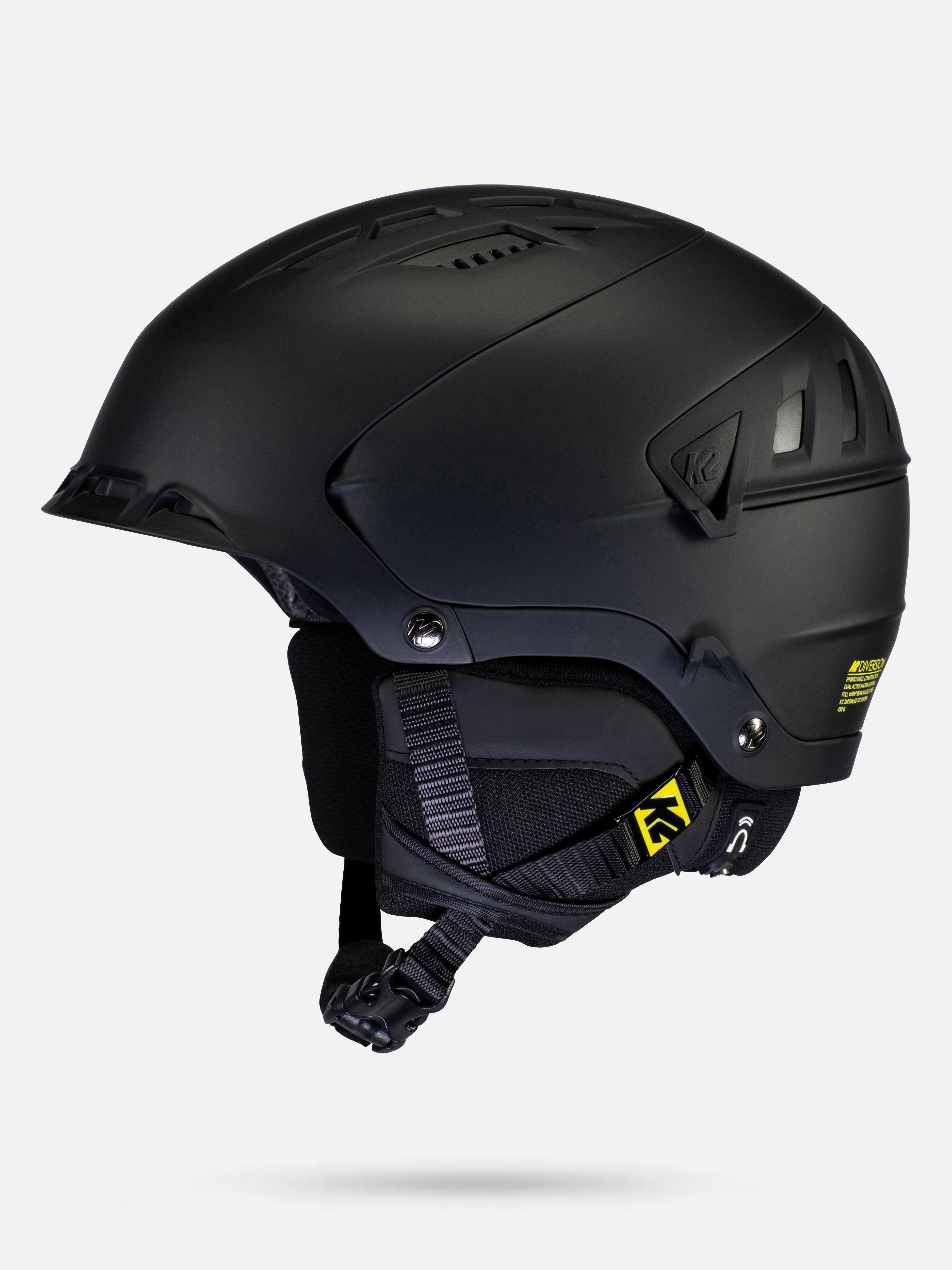 スキー・スノーボードアクセサリー Helmet and mask diversion k2 black red K2 Diversion Helmet - Ski