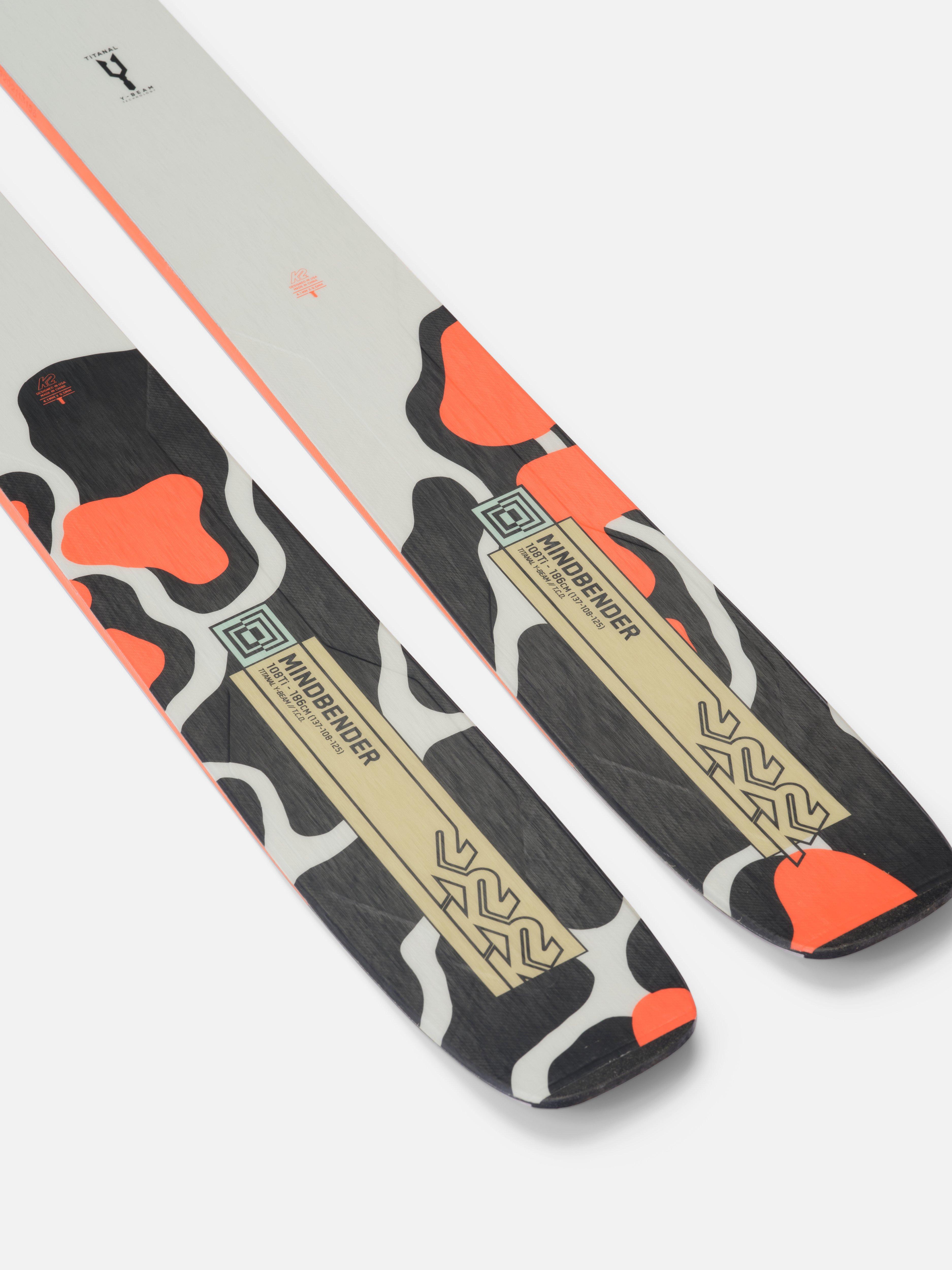 K2 Mindbender 108Ti Men's Skis 2024 | K2 Skis and K2 Snowboarding