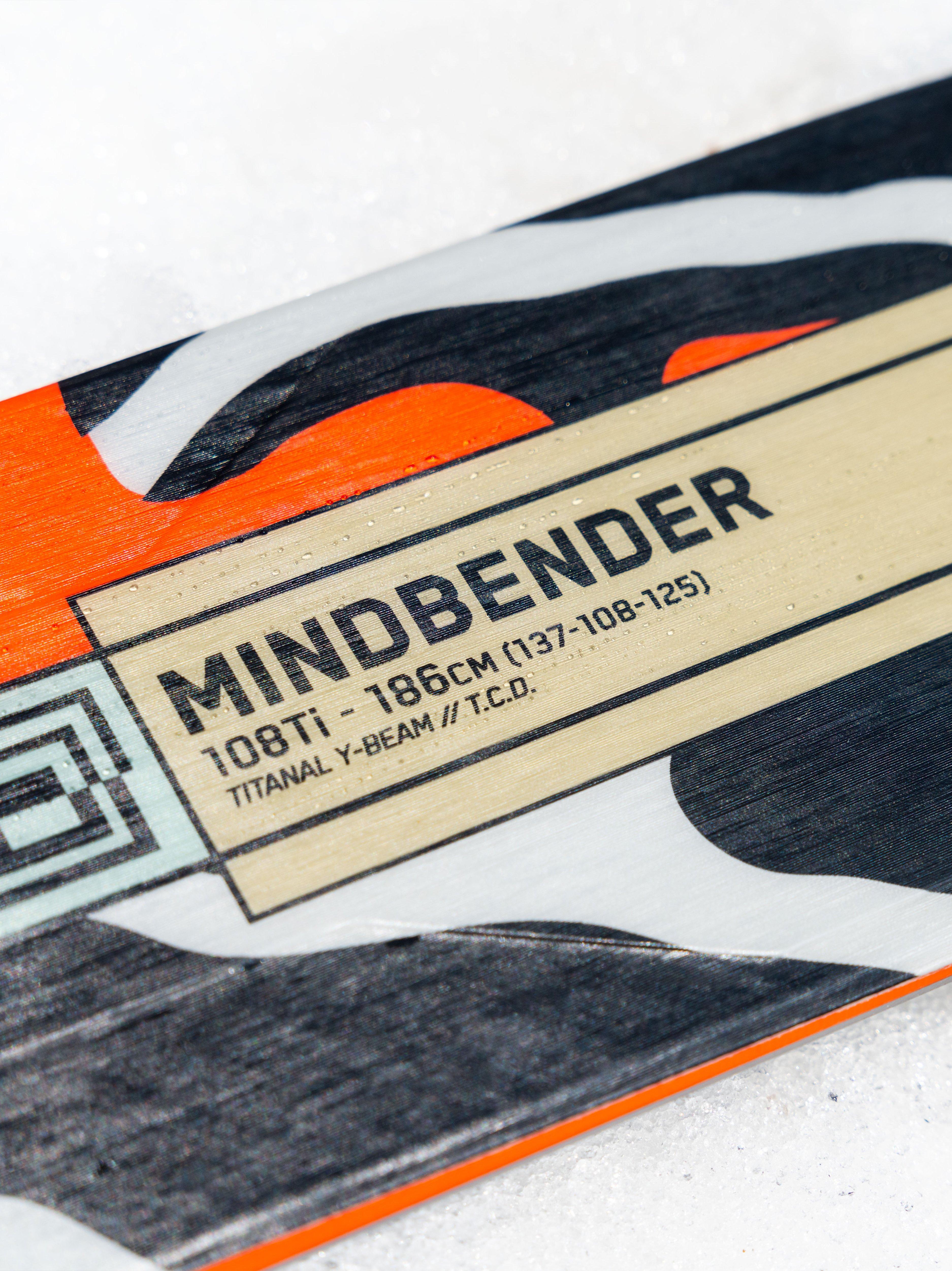 K2 Mindbender 108Ti Men's Skis 2024 | K2 Skis and K2 Snowboarding