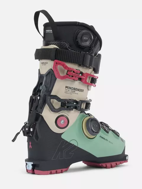K2 Mindbender 115 BOA® Women's Ski Boots 2024 | K2 Skis and K2 Mindbender 115 BOA® Women's Ski Boots 2024 | K2 Skis and