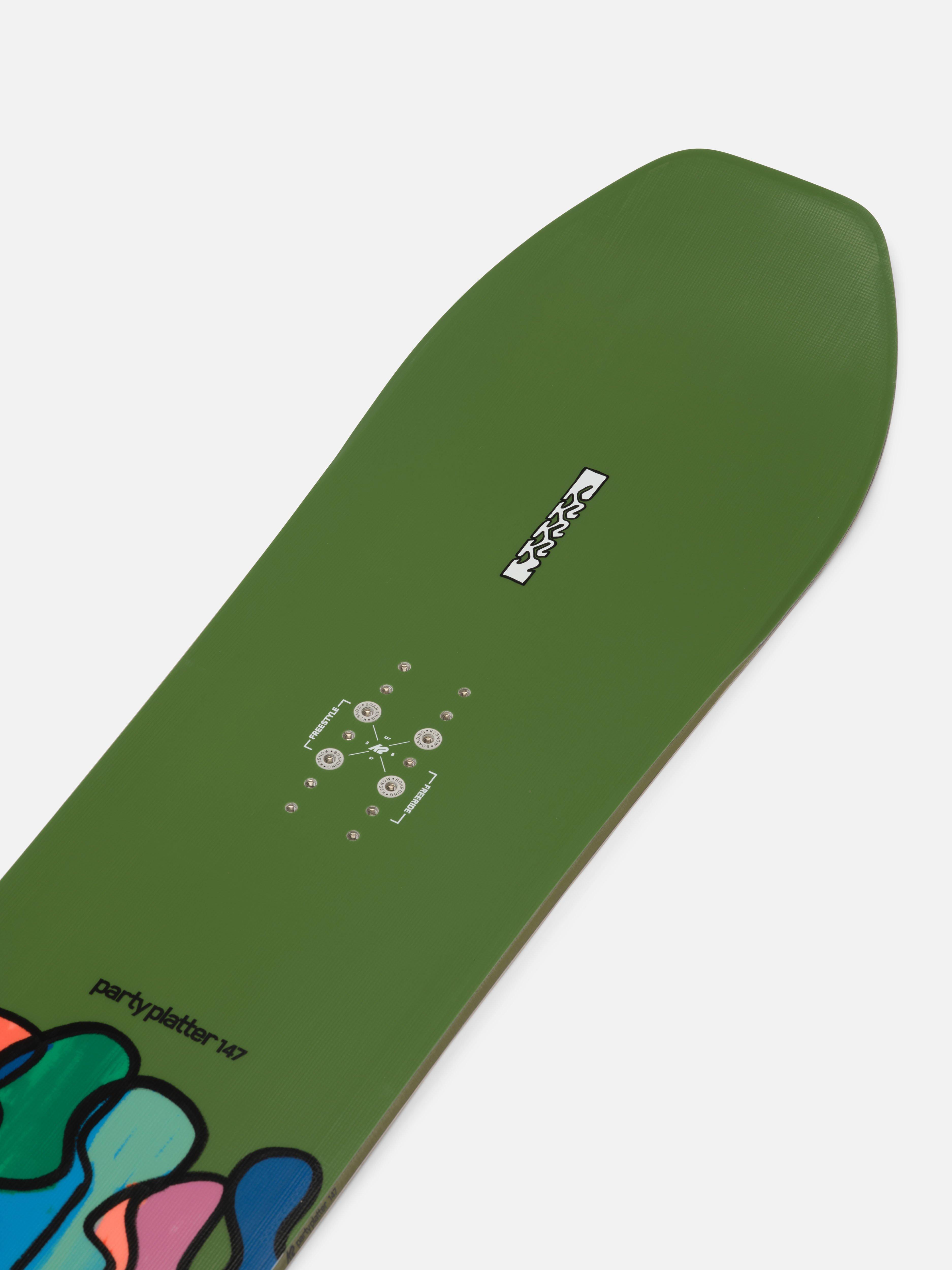 k*2様 23-24 K2 party platter 152 スノーボード 1 K2 Party Platter Unisex Snowboard 2024 | K2 Skis and K2
