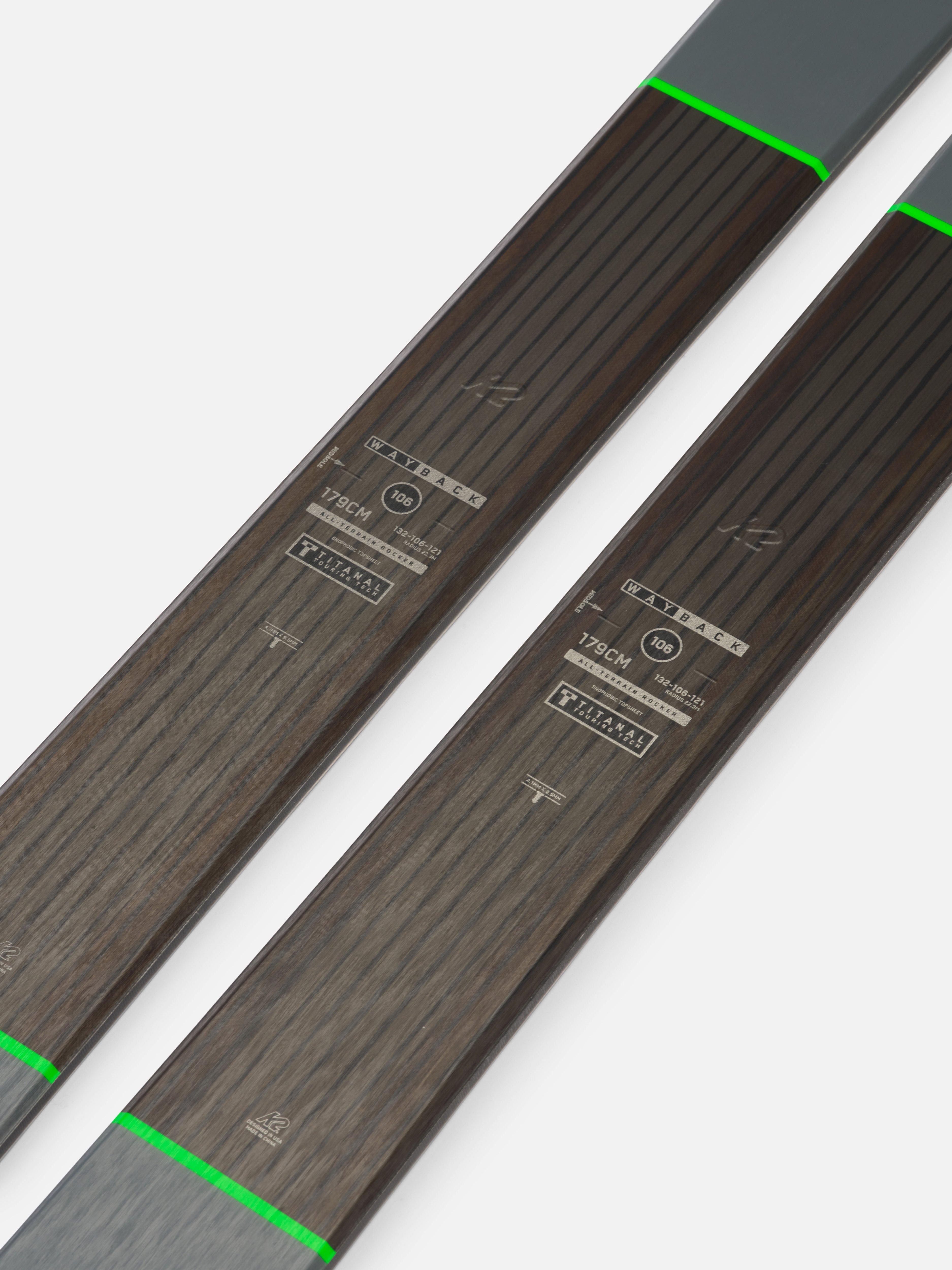 K2 Wayback 106 Men's Skis 2026 | K2 Skis and K2 Snowboarding