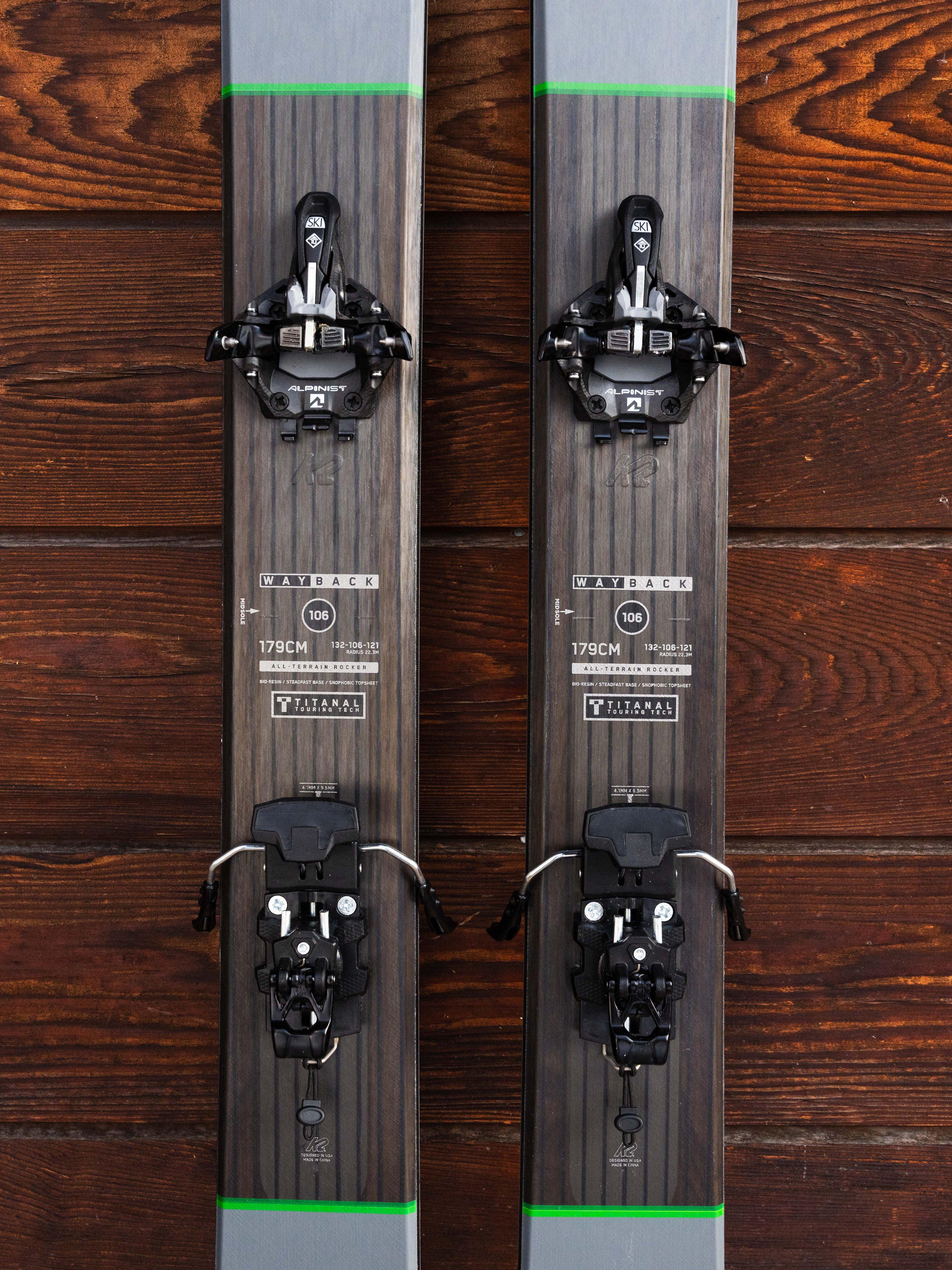 K2 Wayback 106 Men's Skis 2026 | K2 Skis and K2 Snowboarding