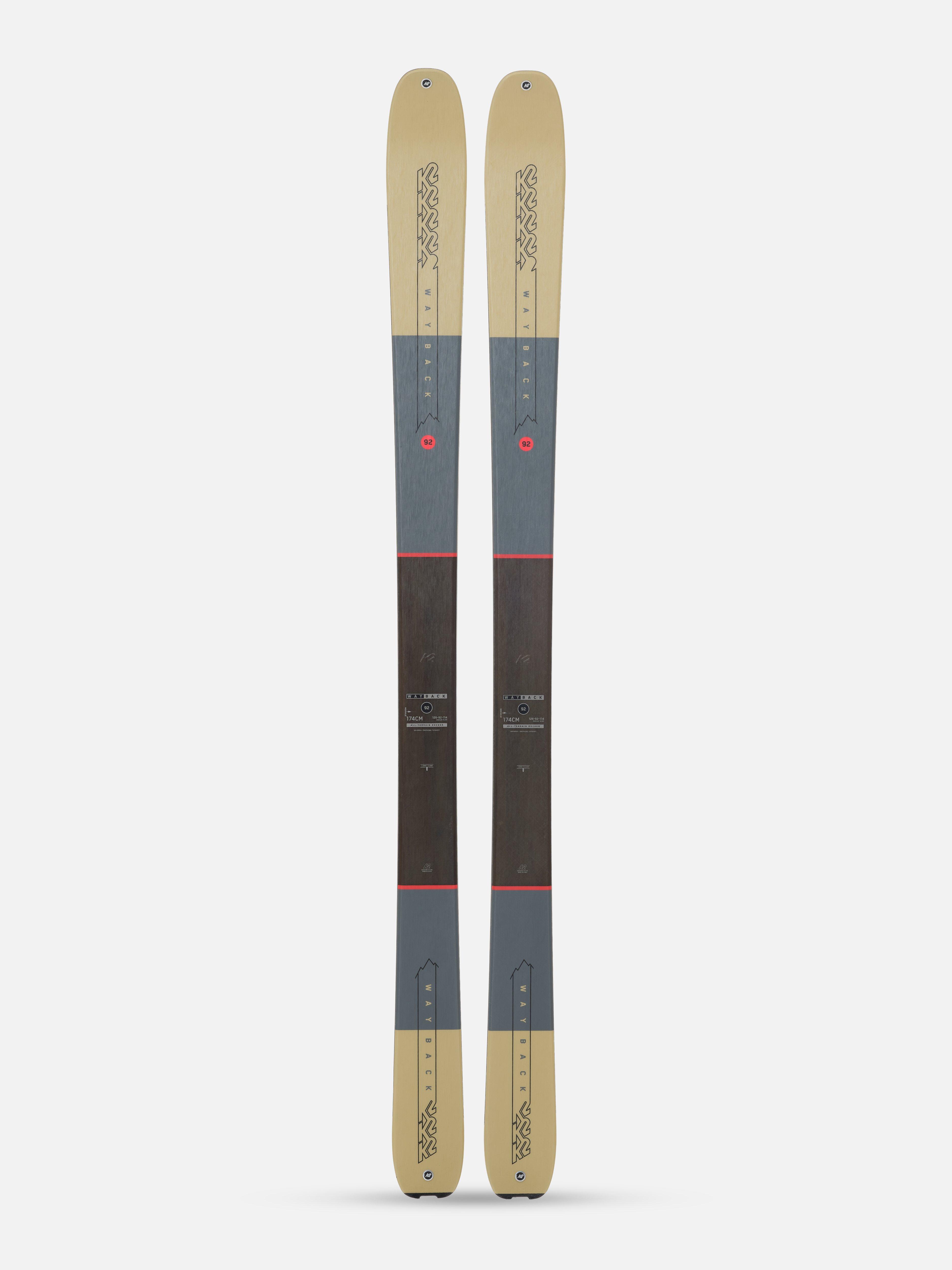 新品未使用 K2 WAYBACK92 167cm K2 Wayback 92 Men's Skis 2026 | K2 Skis and K2 Snowboarding