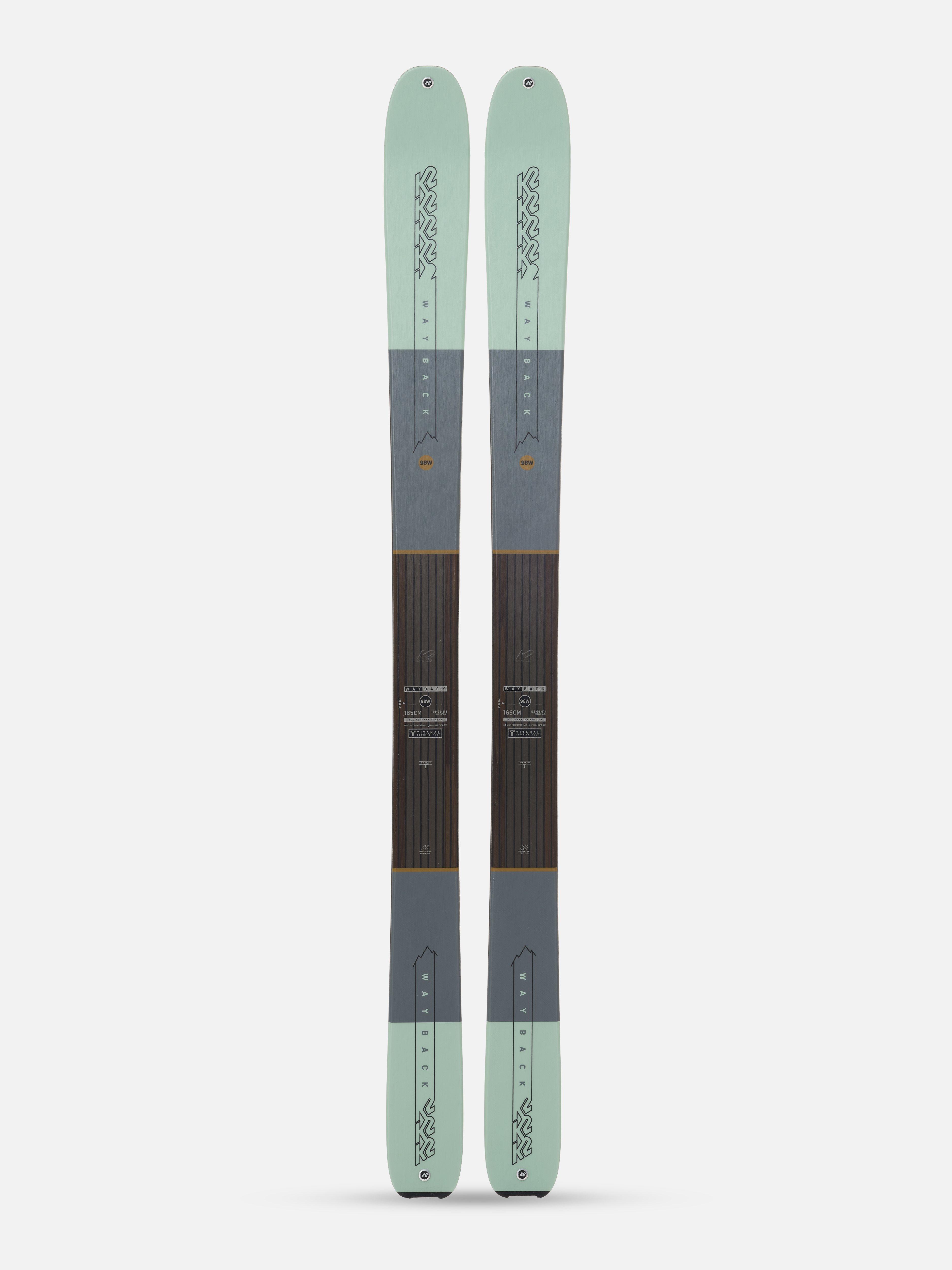 K2 Wayback 98 Women's Skis 2026 | K2 Skis and K2 Snowboarding