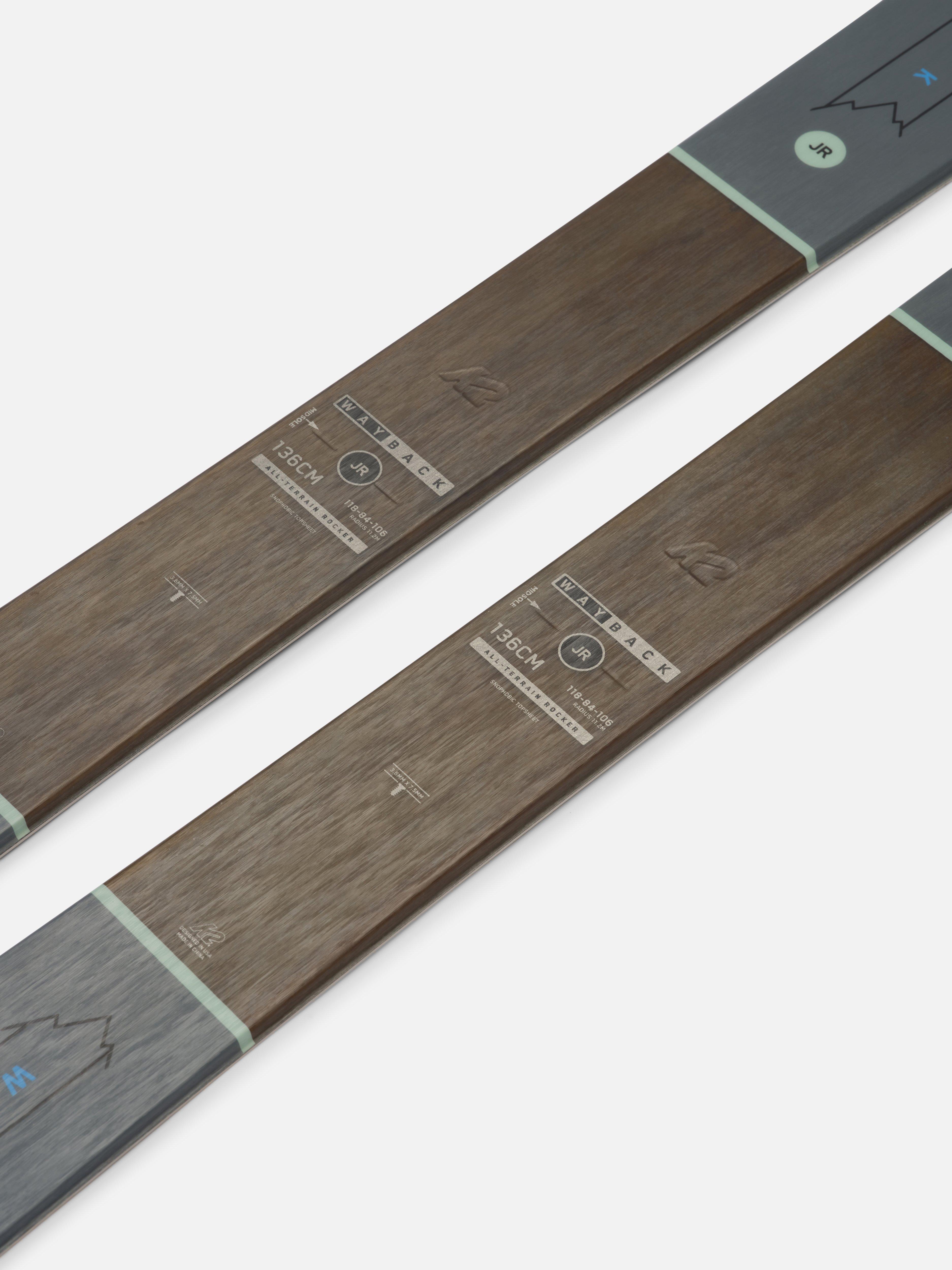 K2 Wayback JR Skis 2026 | K2 Skis and K2 Snowboarding