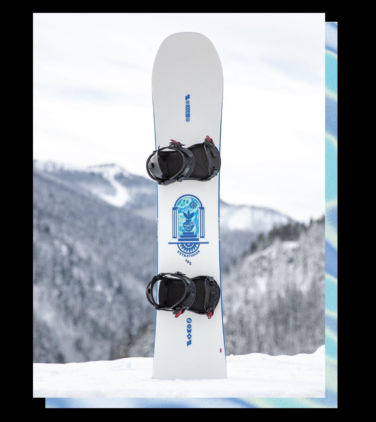 K2 EXTRAVISION スノーボード　149w K2 Snow Extravision Women's All-Mountain Snowboard, 149cm Wide