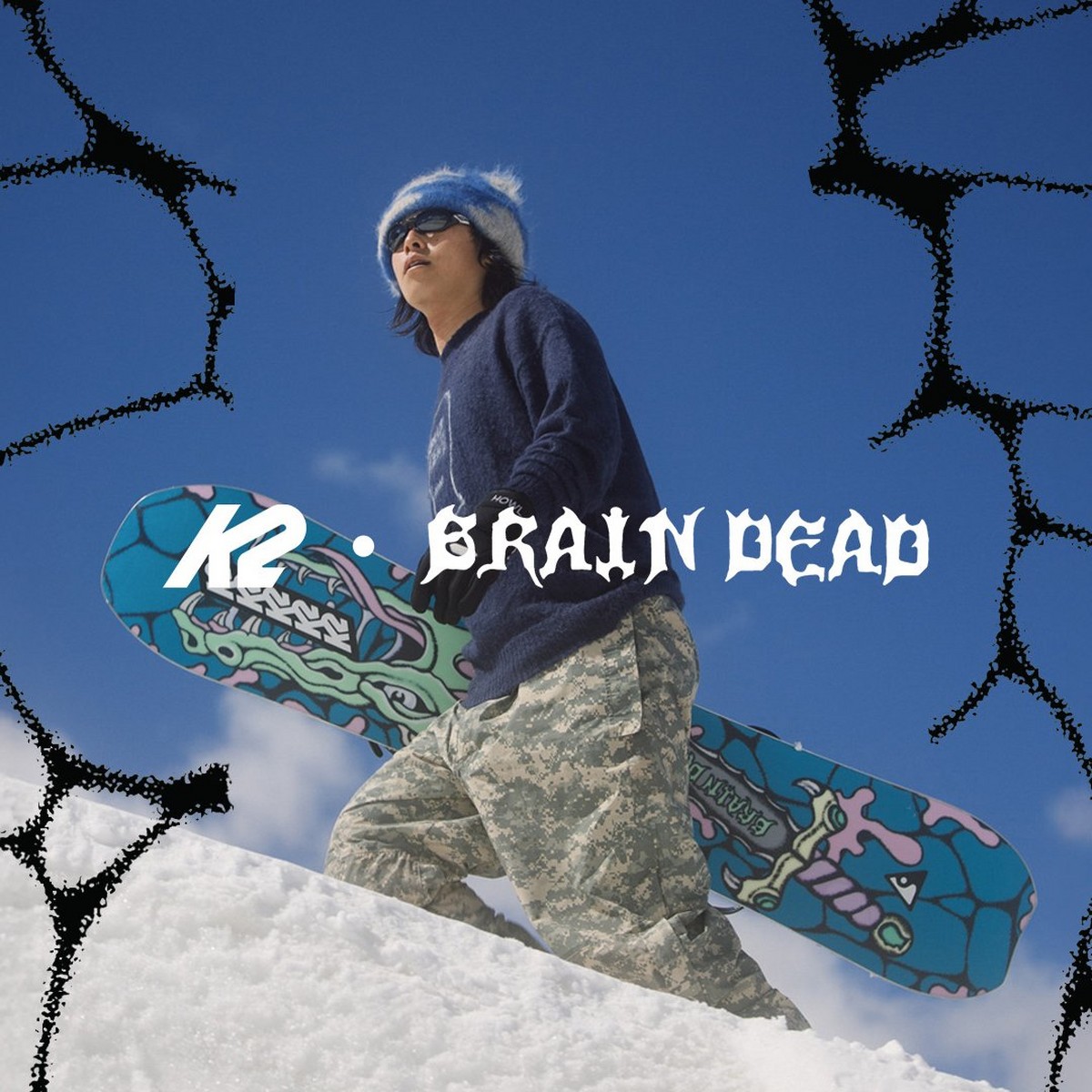 【未使用品】 K2 BRAIN DEAD INTUITION インナー K2 x BRAIN DEAD COLLECTION