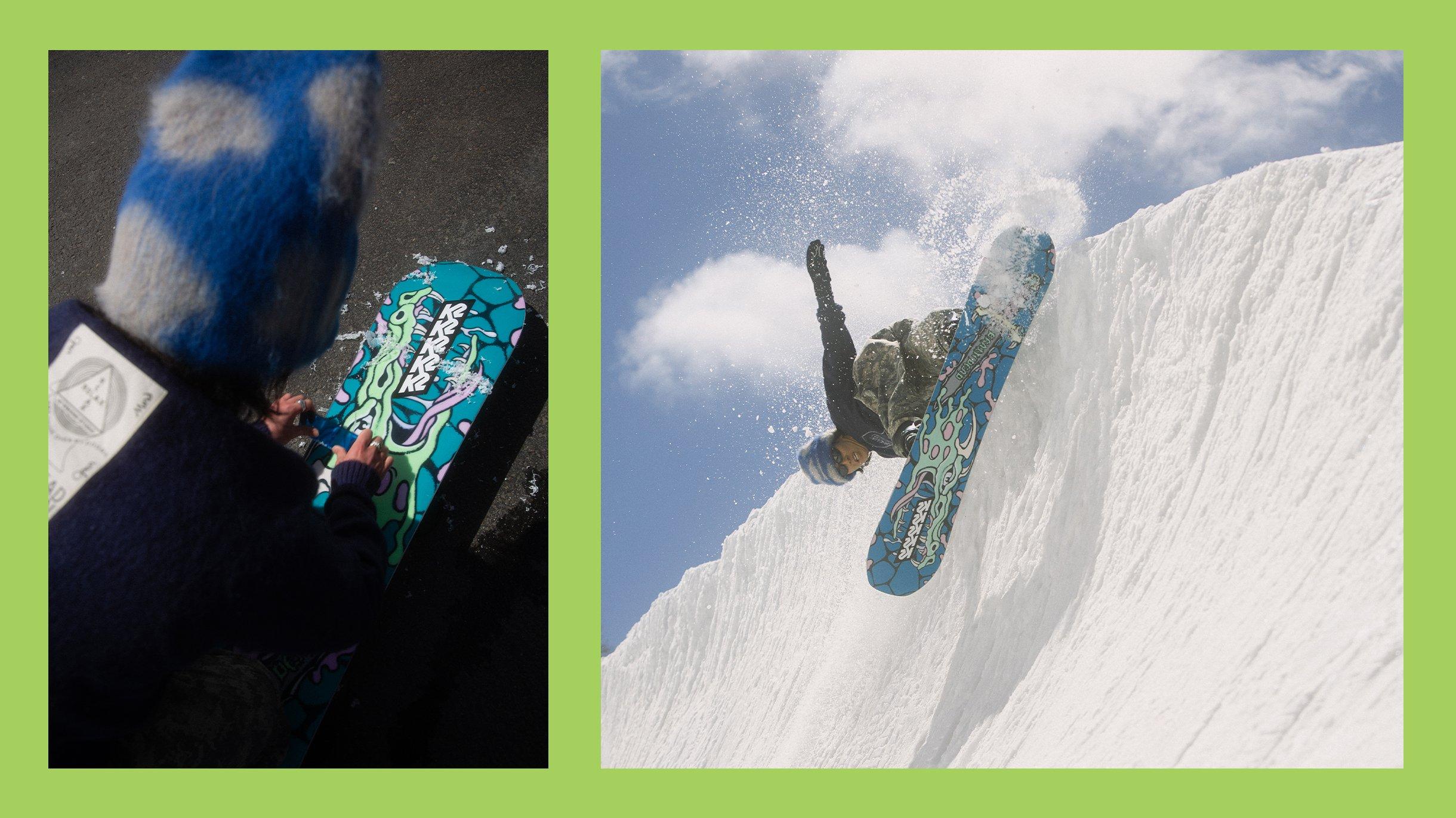 K2✨スノーボード✨RESPITE✨dimension morrow✨Lサイズ I wanna hit the slopes🙃✊🏽🩶 @k2.snowboarding @smithoptics