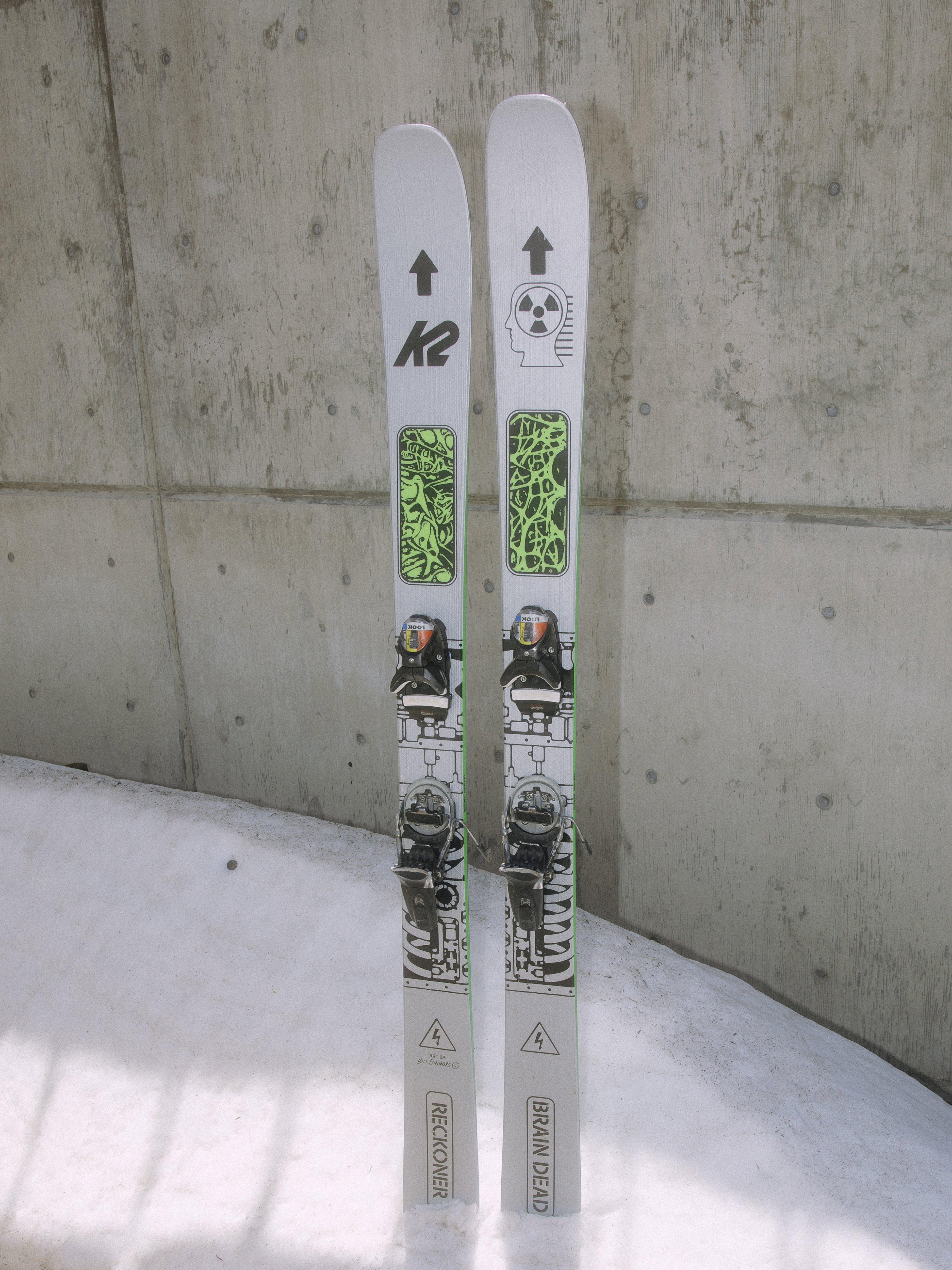 K2 X Brain Dead Reckoner 102 Skis 2025 | K2 Skis and K2 Snowboarding