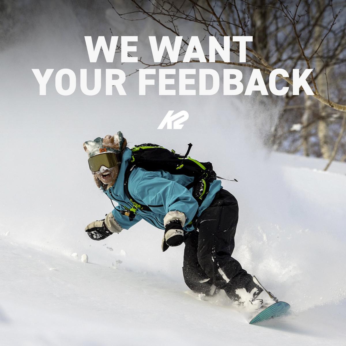 K2 Snowboard Testing Feedback