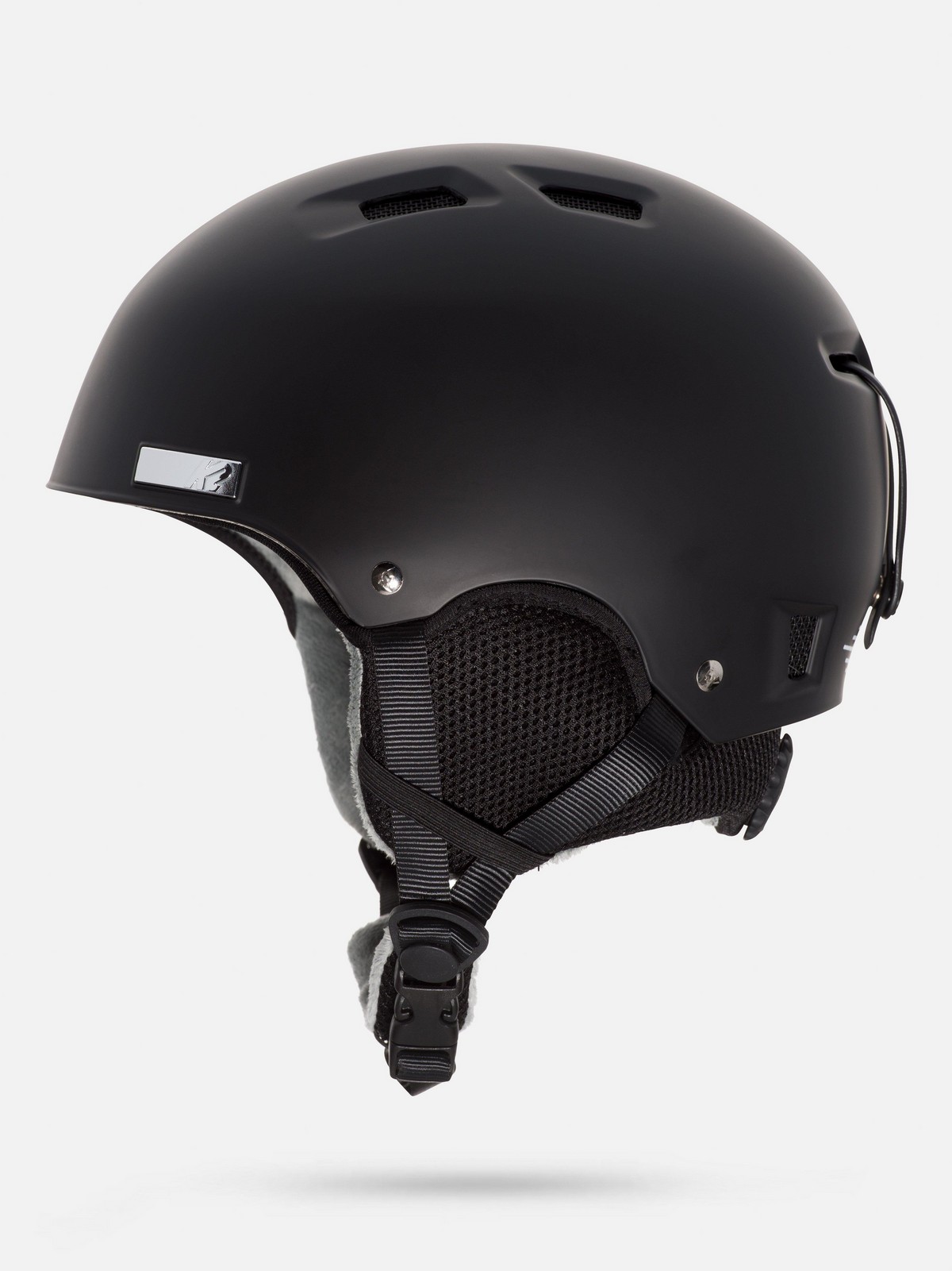 k2 casque de ski rival bc mixte Pro Audio Helmet Gray Black Snowboard Skate, Wake, Bike S 51-55cm (L1) : Sports & Outdoors fly convenience K2 Rival Pro Ski &