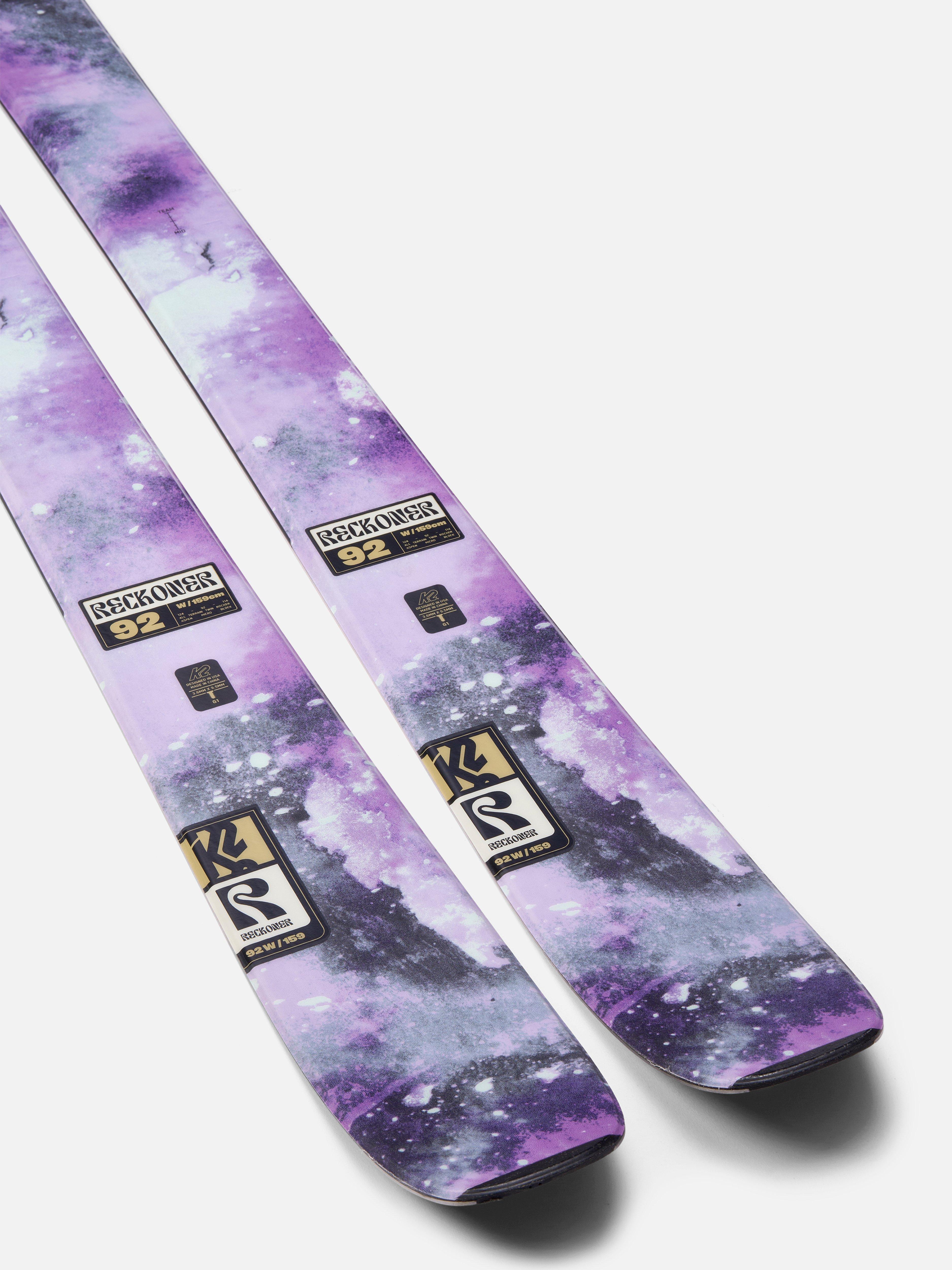 K2 Reckoner 92 Women's Skis 2026 | K2 Skis and K2 Snowboarding