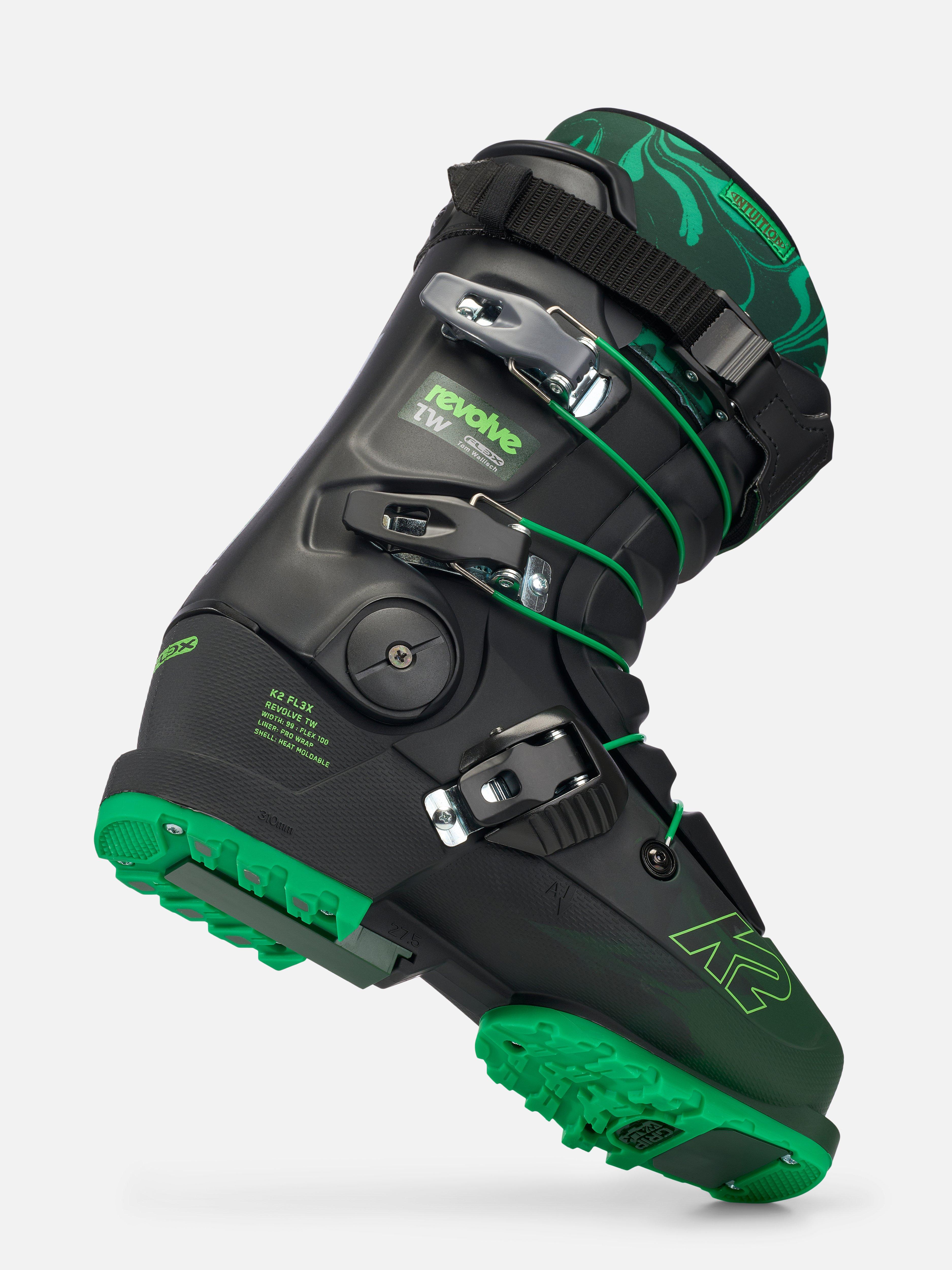 K2 Revolver FL3X Green 26.5 FTブーツ スキーブーツ K2 FL3X Revolve TW Ski Boots 2026 | evo