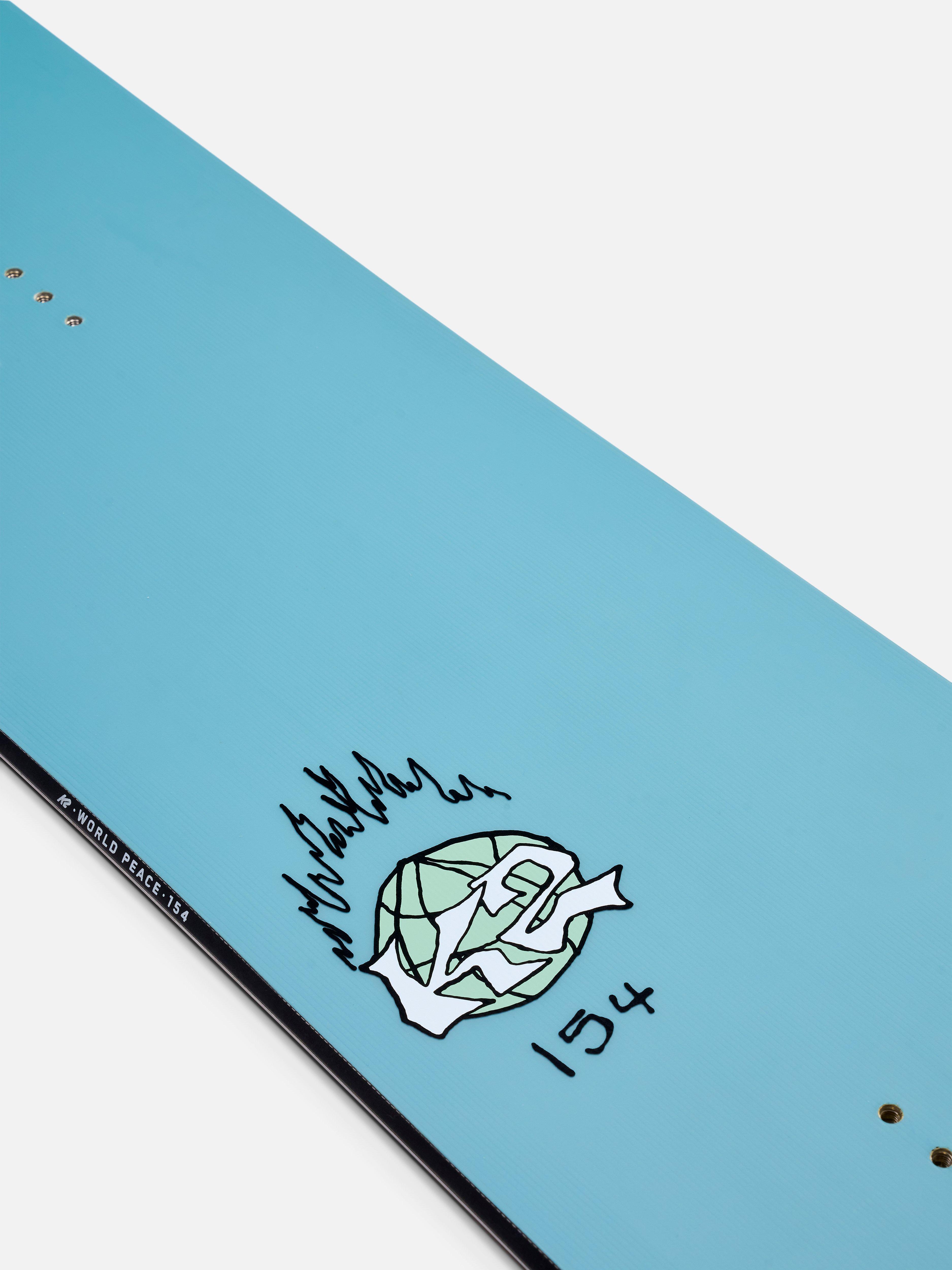 K2 WORLD PEACE スノーボード154cm K2 World Peace Snowboard 2026 | Tactics