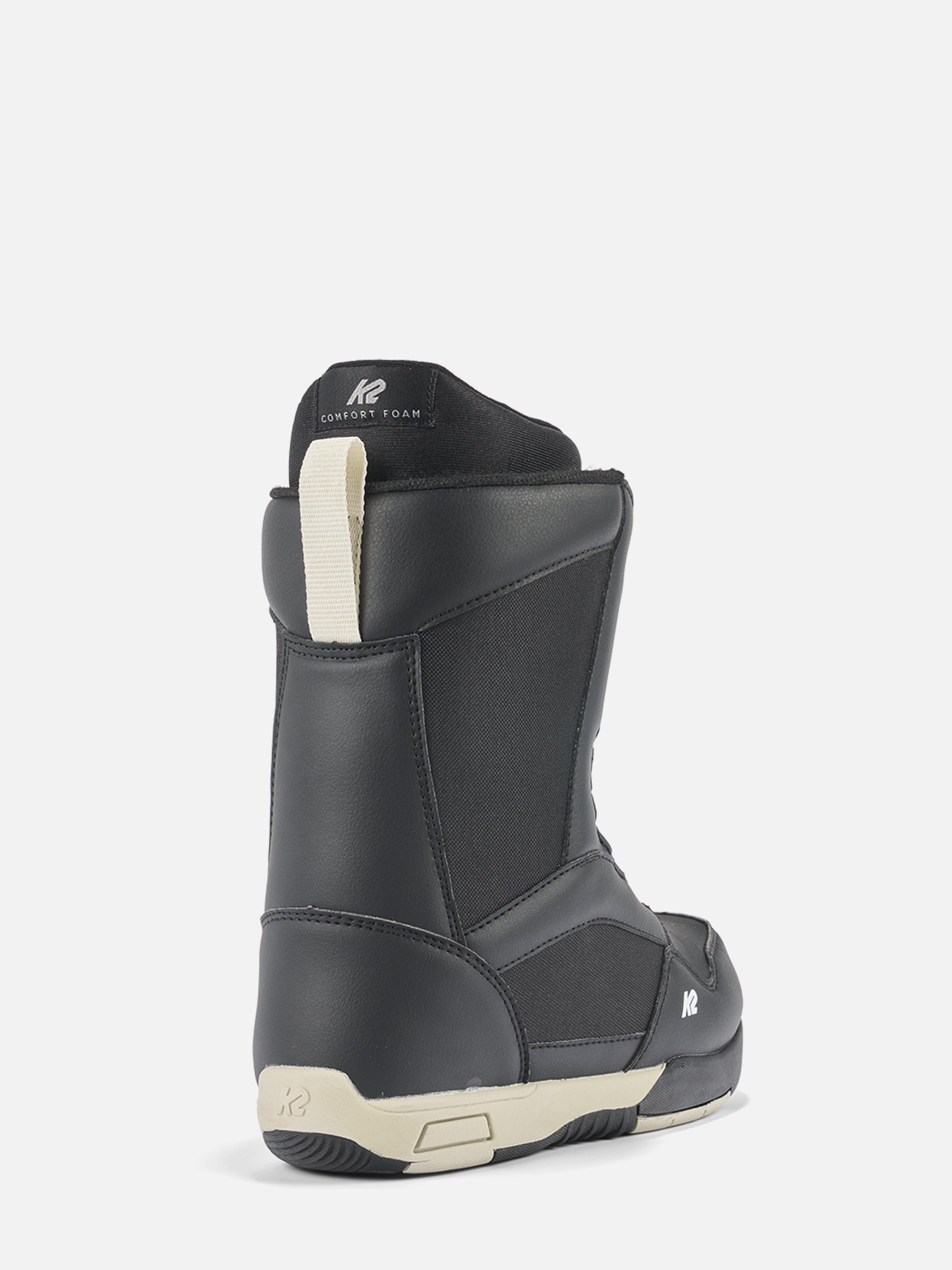 25-26 K2 ケーツー YOU+H ユース BLACK バインディング K2 YOU+H Youth Snowboard Boots 2026 | K2 Skis and K2 Snowboarding