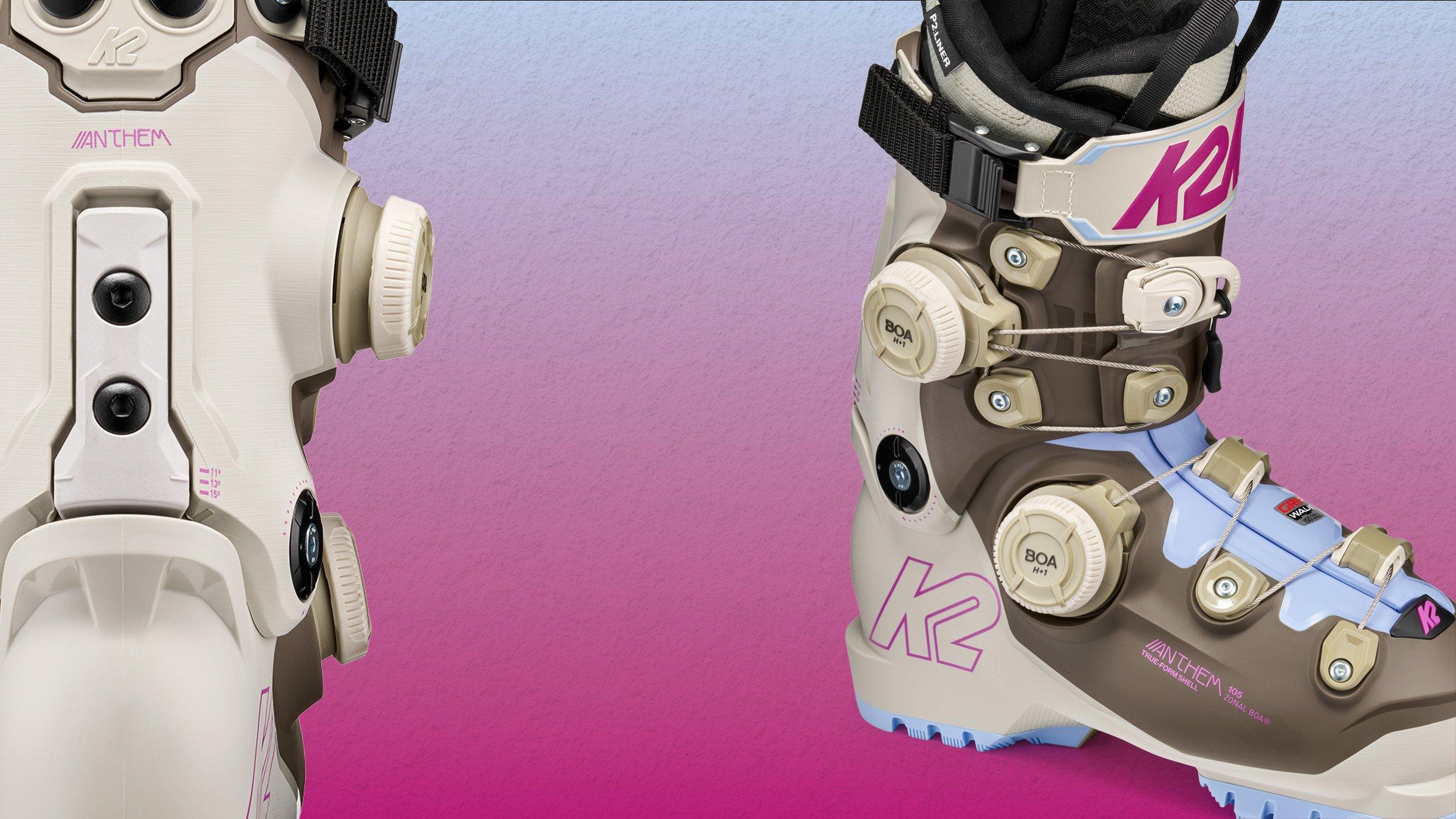 K2ANTHEM 74HS160cmレディーススキーセット Anthem Ski Boots Collection | K2 Skis