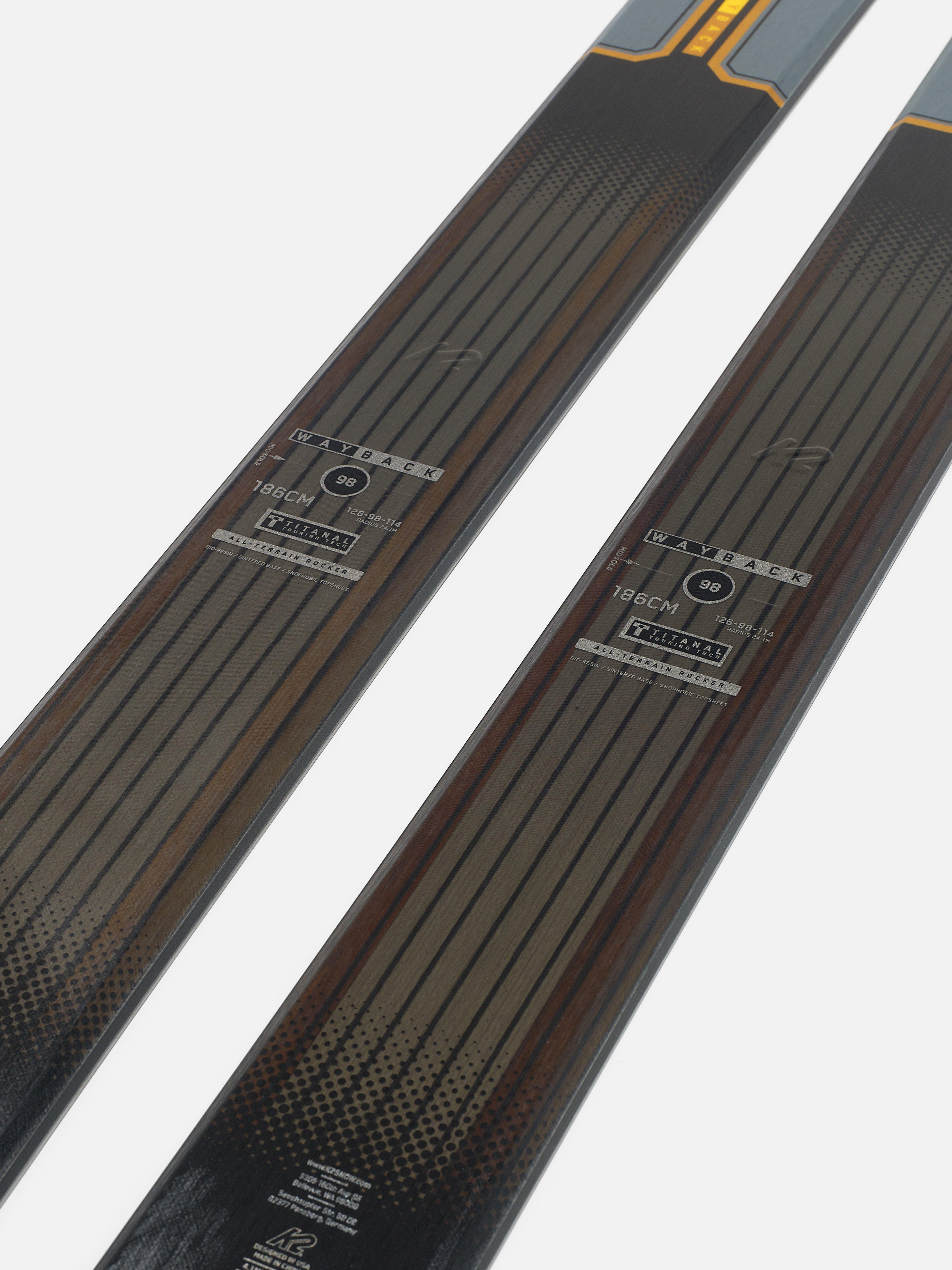 K2 Wayback 98 Men's Skis 2027 | K2 Skis and K2 Snowboarding