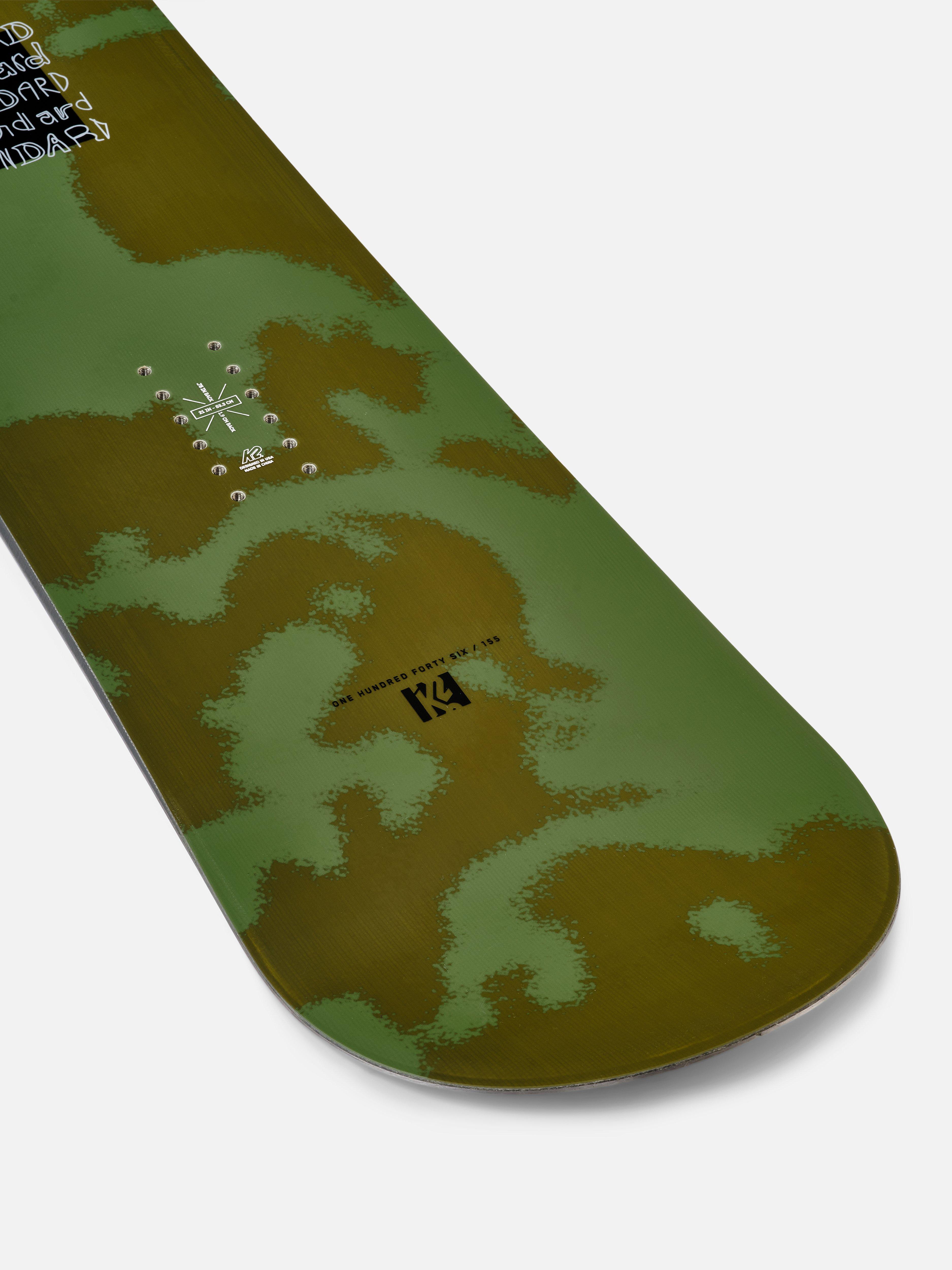 新品 スノーボード 156cm MEN TARGET 板 DIVISION K2 Snowboard K2 Standard Men's Snowboard - 156cm All-Mountain