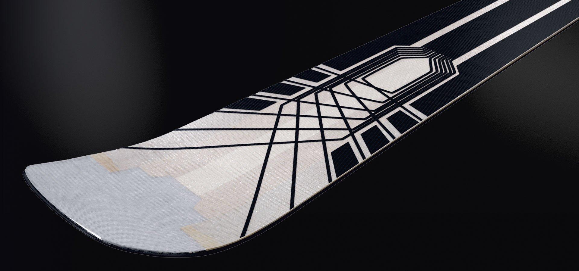 ski tech tailored carbon tips and tails