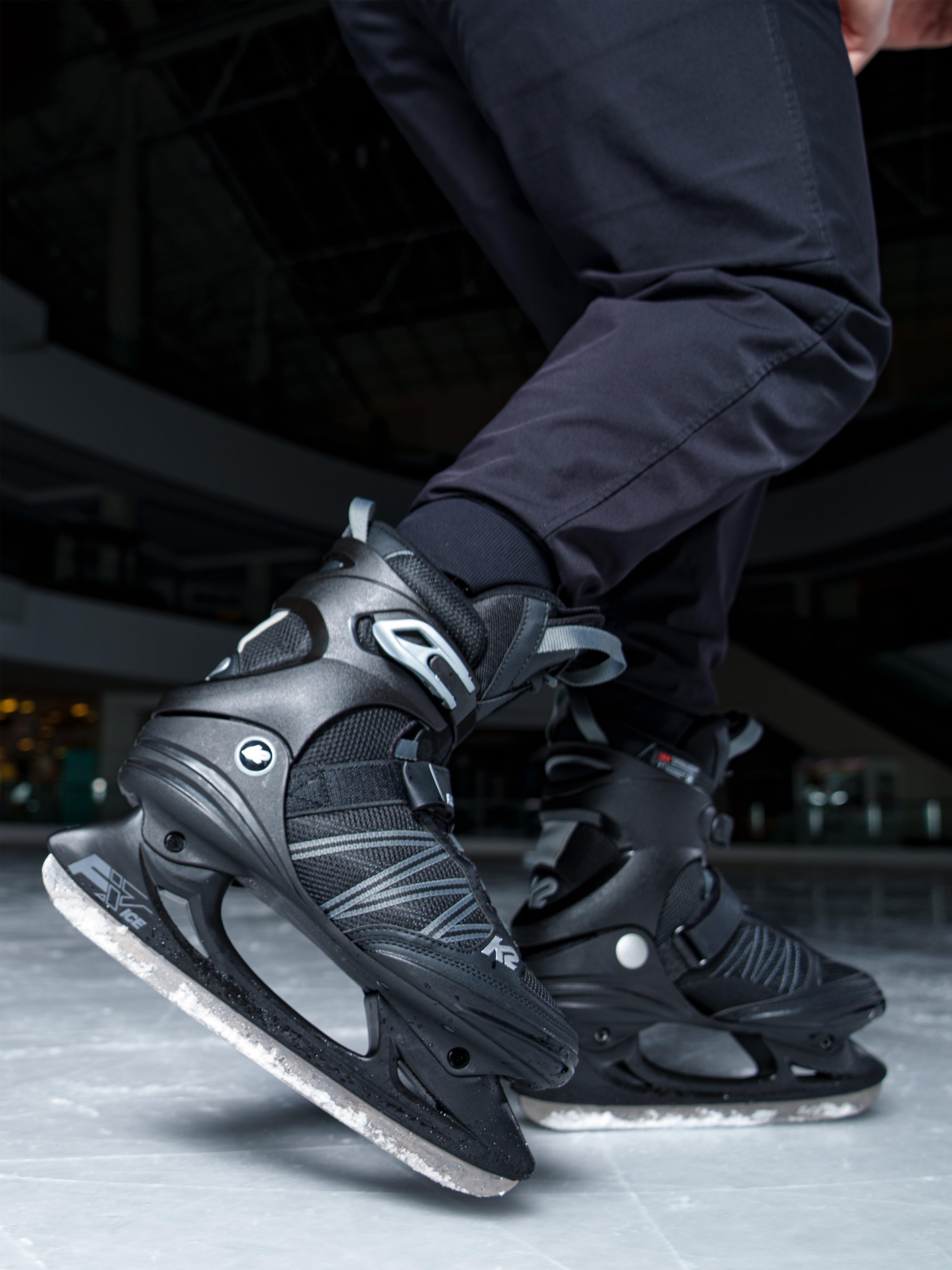 Pattini Da Ghiaccio K2 Ice PRO - Uomo, Stivale Morbido, Lama Acciaio Inox, Allacciatura Rapida