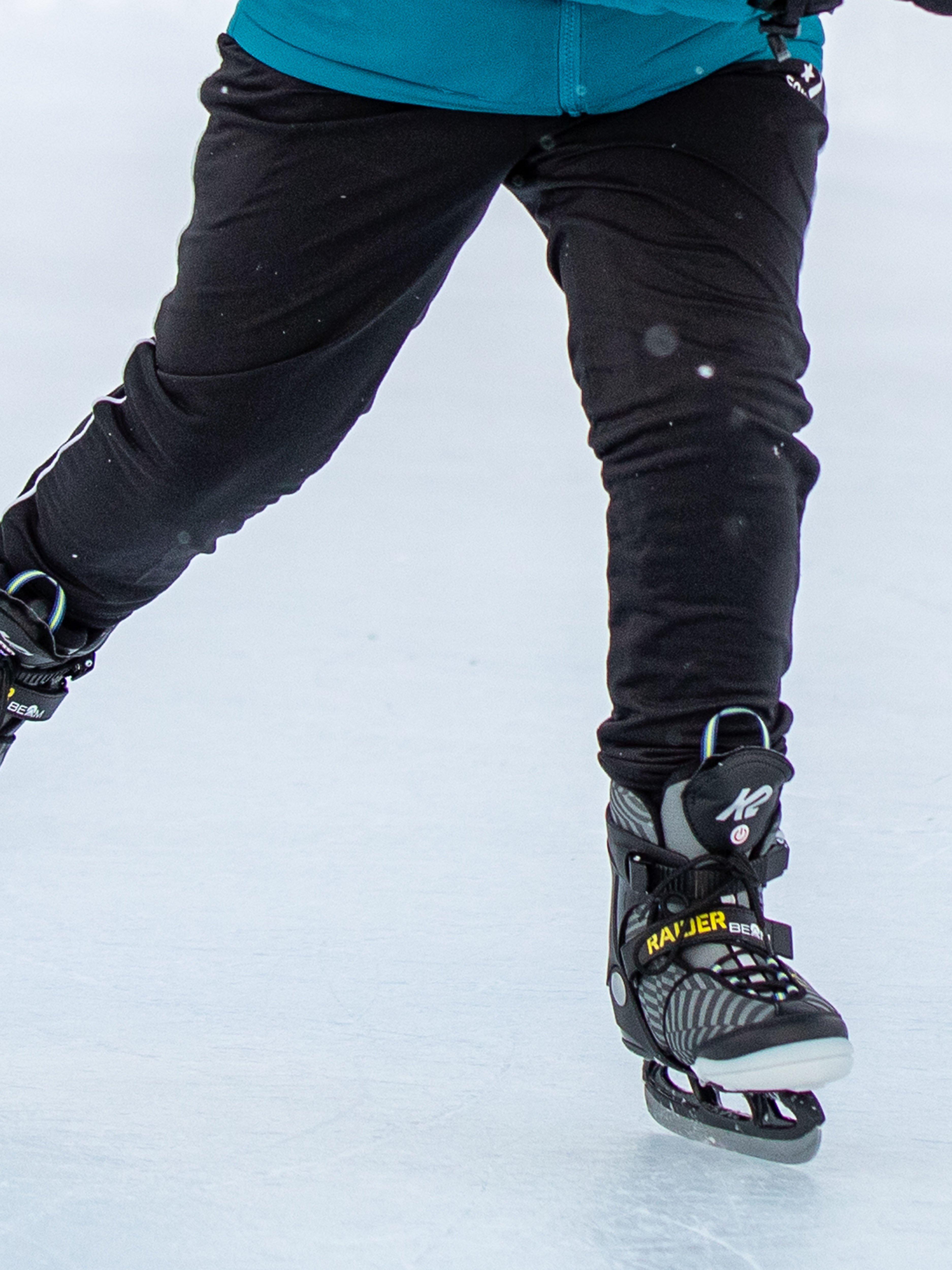 Pattini Da Ghiaccio K2 Raider Ice Regolabili Per Ragazzi - Stivaletto Morbido, Lama Acciaio - Foto 3