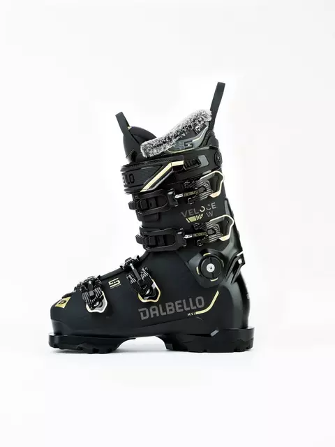 VELOCE 105 W GW BLACK/BLACK GOLD 2024 Dalbello VELOCE 105 W GW BLACK/BLACK GOLD 2024 Dalbello