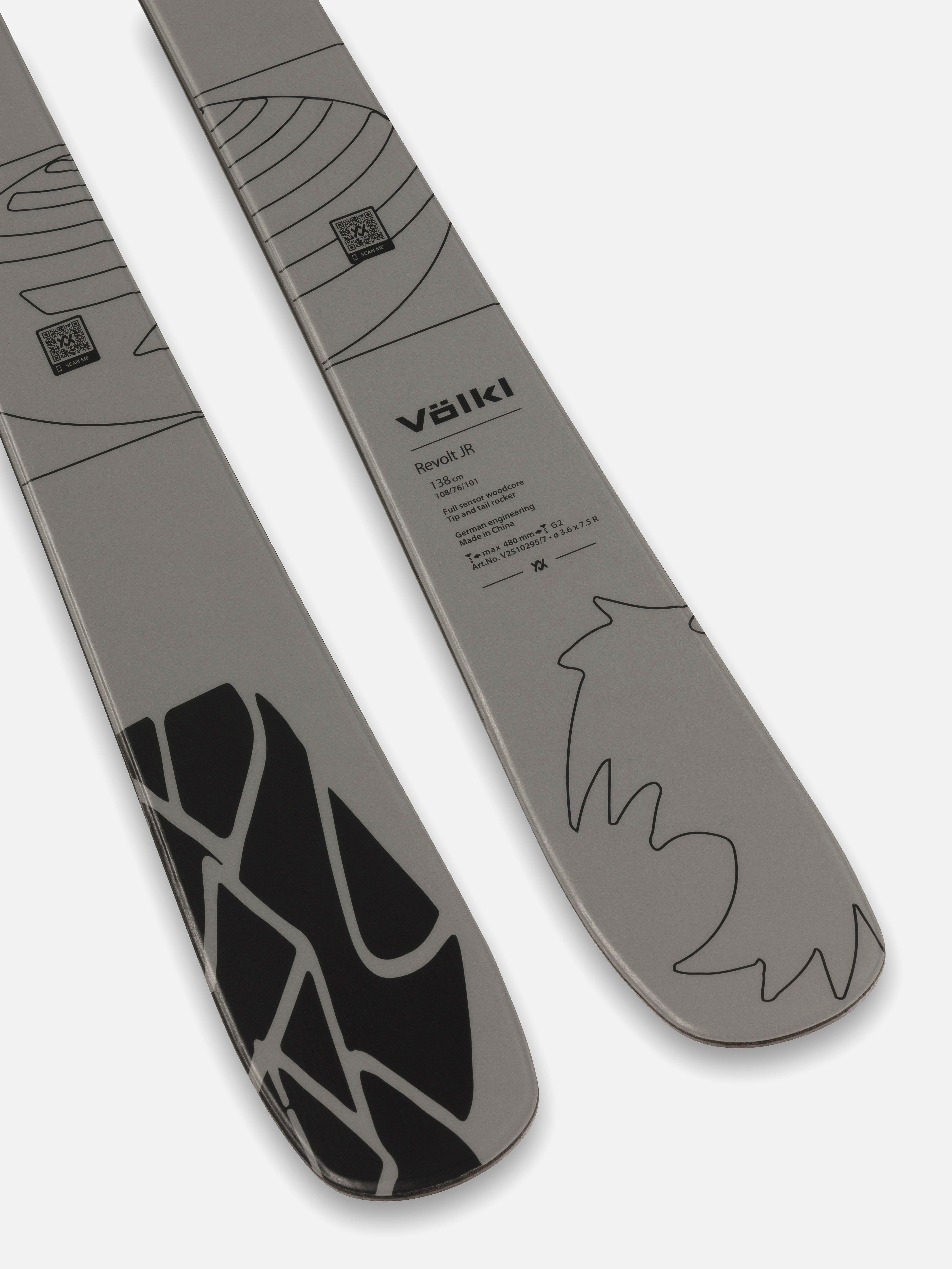 Völkl Revolt Jr Skis - Thumbnail 2