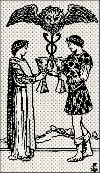 2 of Cups